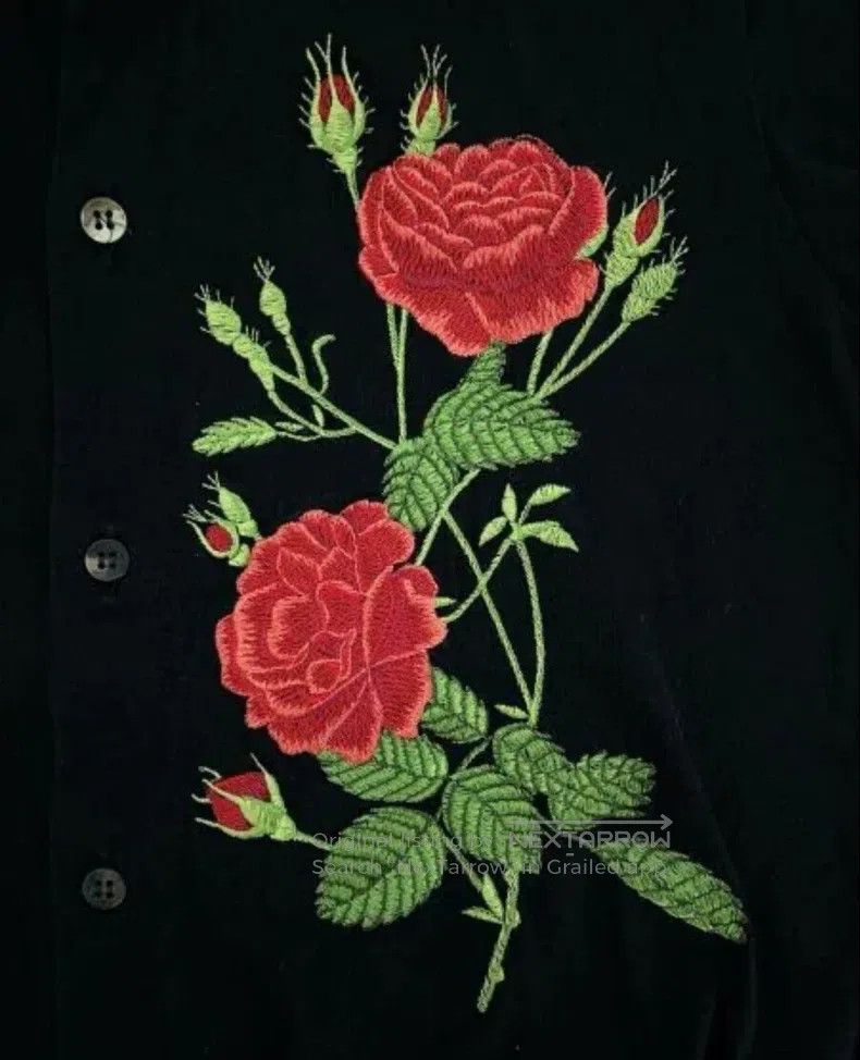 Junya Watanabe Junya Watanabe Floral Short Sleeve Shirt Size S / US 4 / IT 40 - 3 Thumbnail