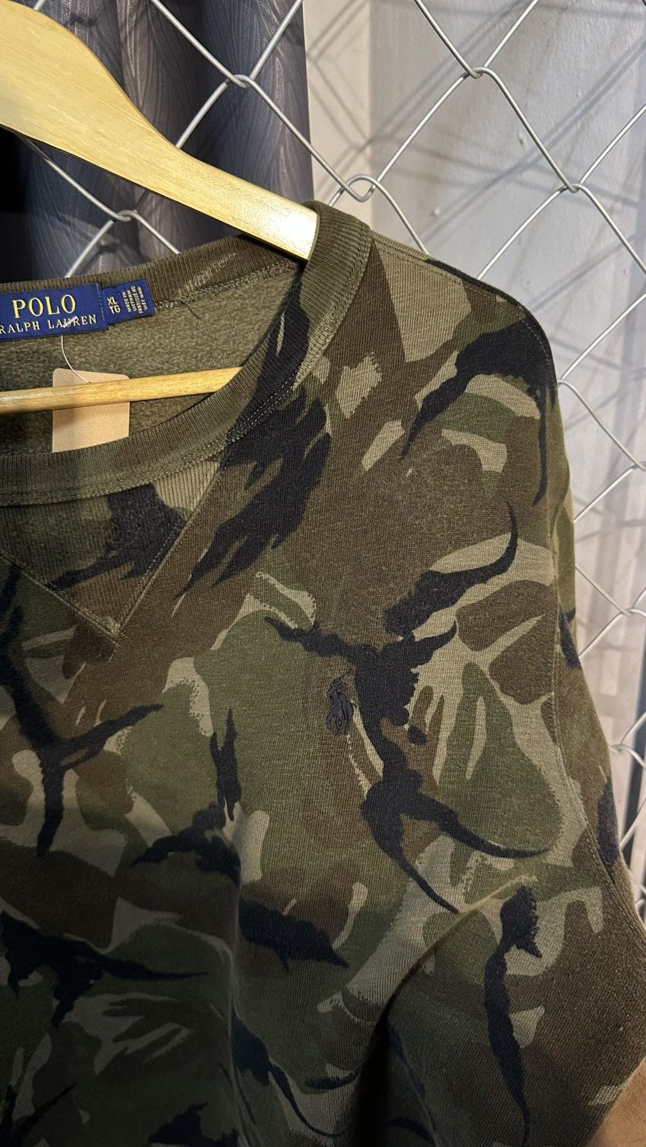 Polo Ralph Lauren Polo Ralph Lauren Camo Crewneck Sweatshirt Camouflage Size US XL / EU 56 / 4 - 3 Thumbnail