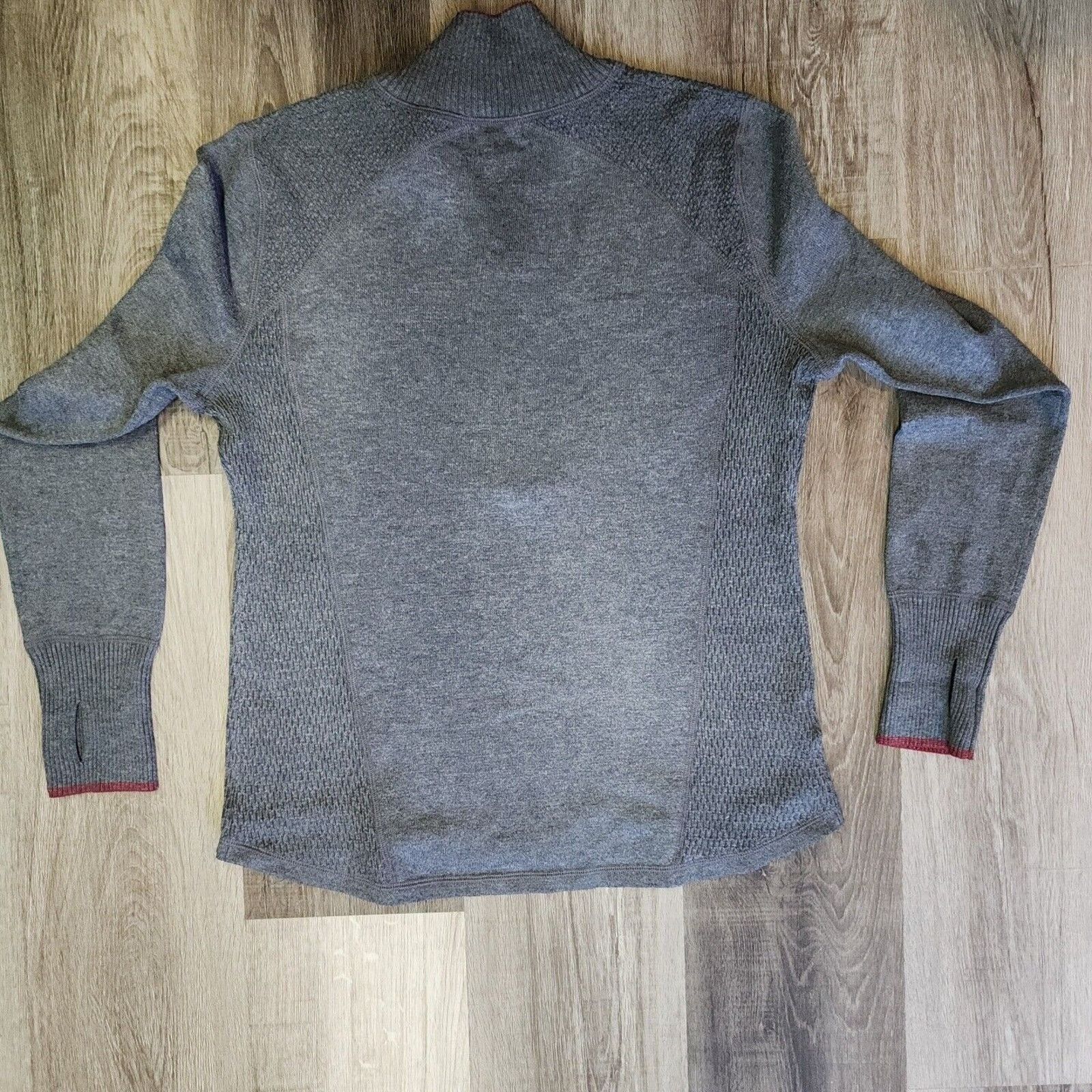 Eddie Bauer Eddie Bauer Women's L Gray Red 1/2 Zip Jogger Vilofit Size L / US 10 / IT 46 - 6 Thumbnail