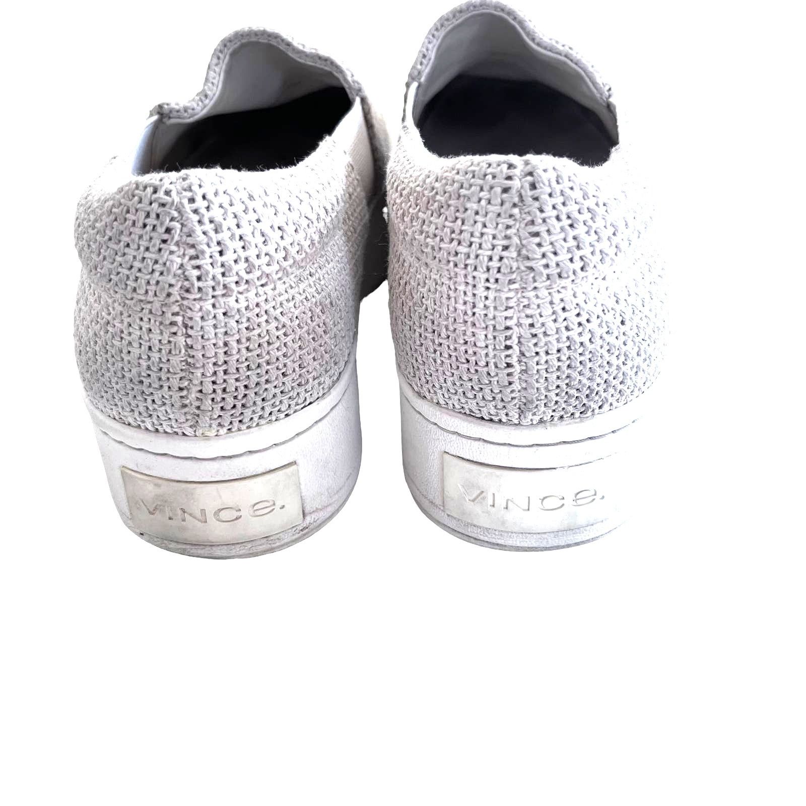 Vince Vince Warren Platform Slip-on Sneakers Beige Linen Size 6.5 Size US 6.5 / IT 36.5 - 5 Thumbnail