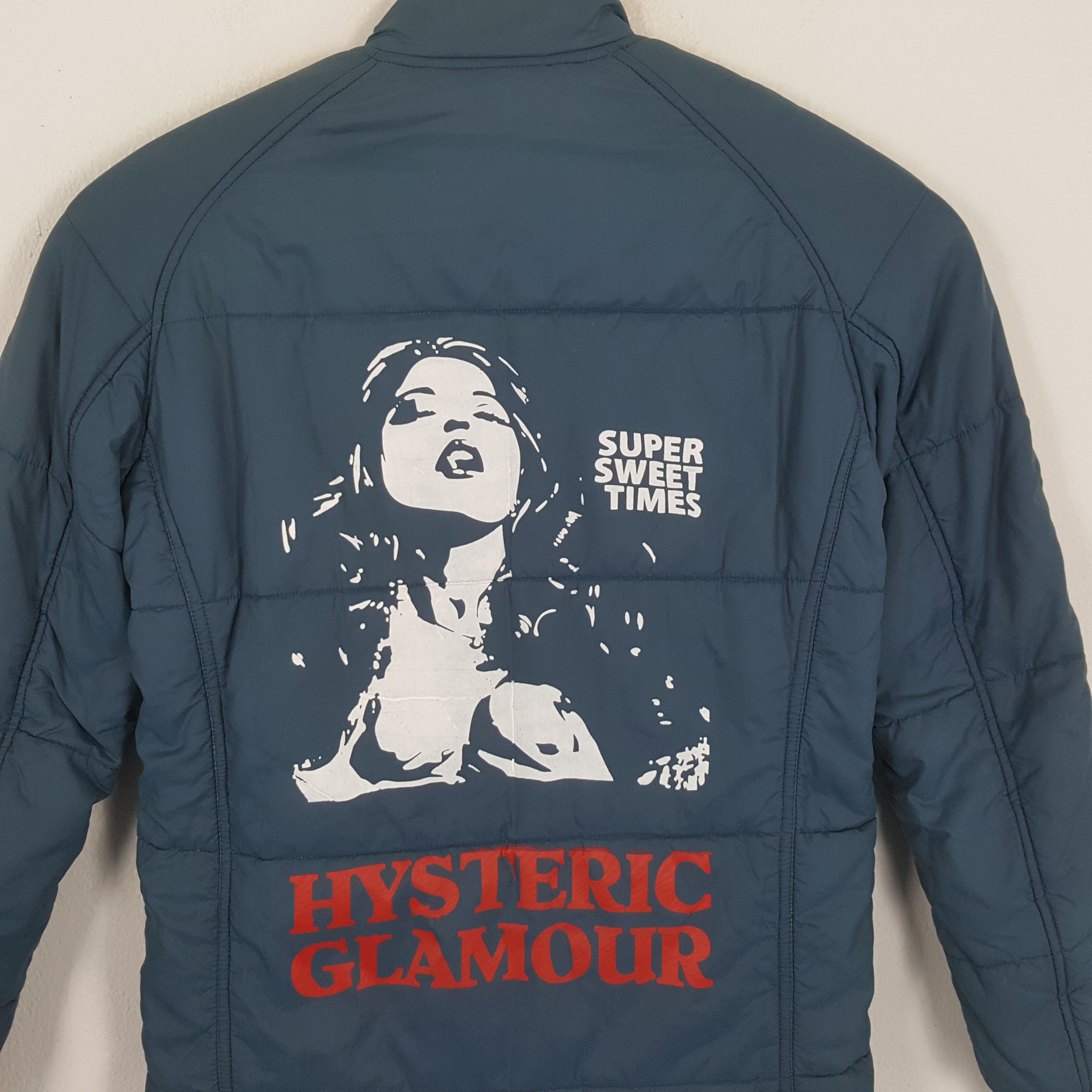 Hysteric Glamour × Japanese Brand × Vintage HYSTERIC GLAMOUR Japanese Brand Custom Art Puffer Jacket Size US S / EU 44-46 / 1 - 2 Thumbnail