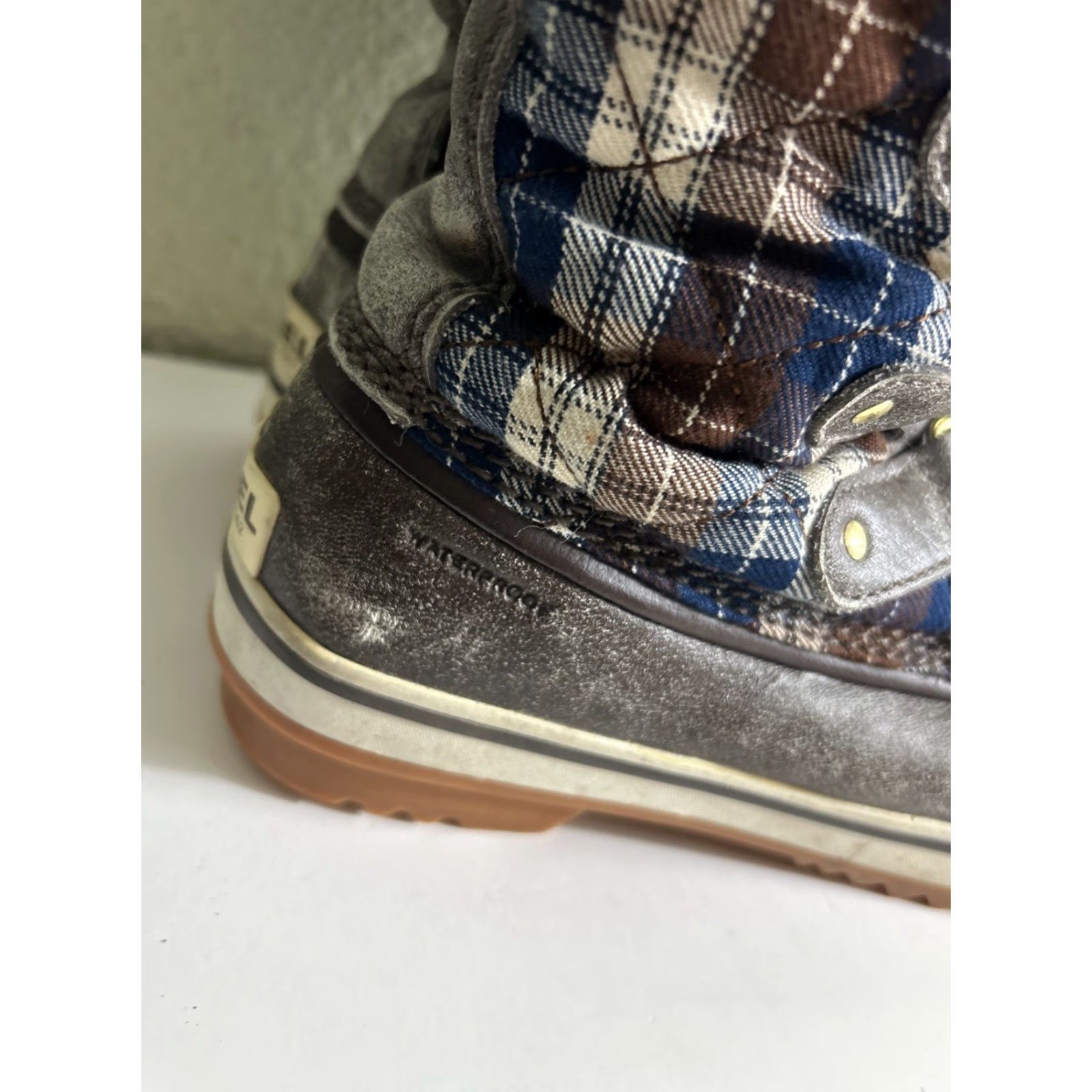 SOREL Sorel Tofino Boot Women Brown Gray Blue Waterproof Insulated Winter Sz 7 Size US 7 / IT 37 - 6 Thumbnail