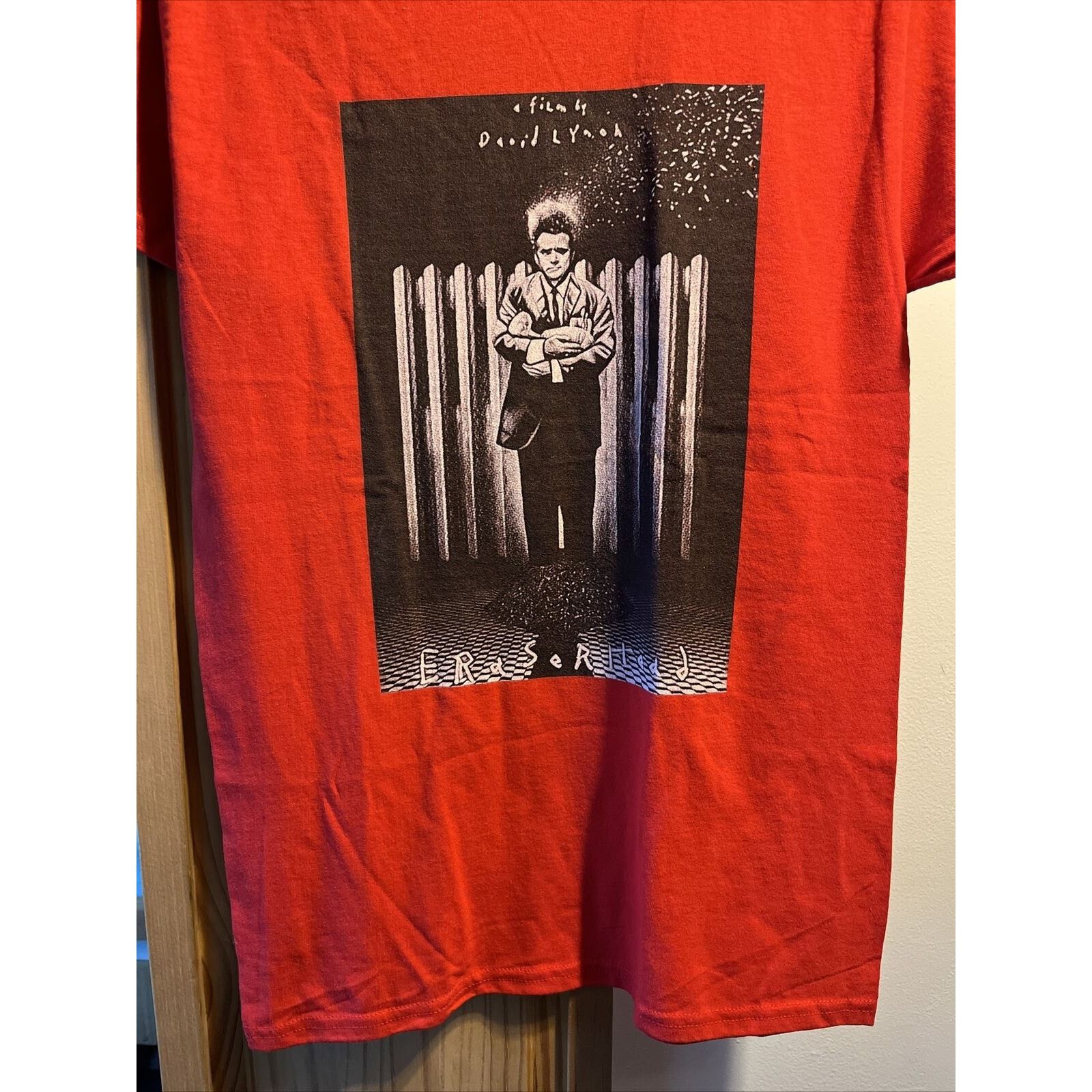 Gildan Eraserhead Unisex S Red Graphic Print Gildan Cotton T-Shirt Size US S / EU 44-46 / 1 - 9 Thumbnail