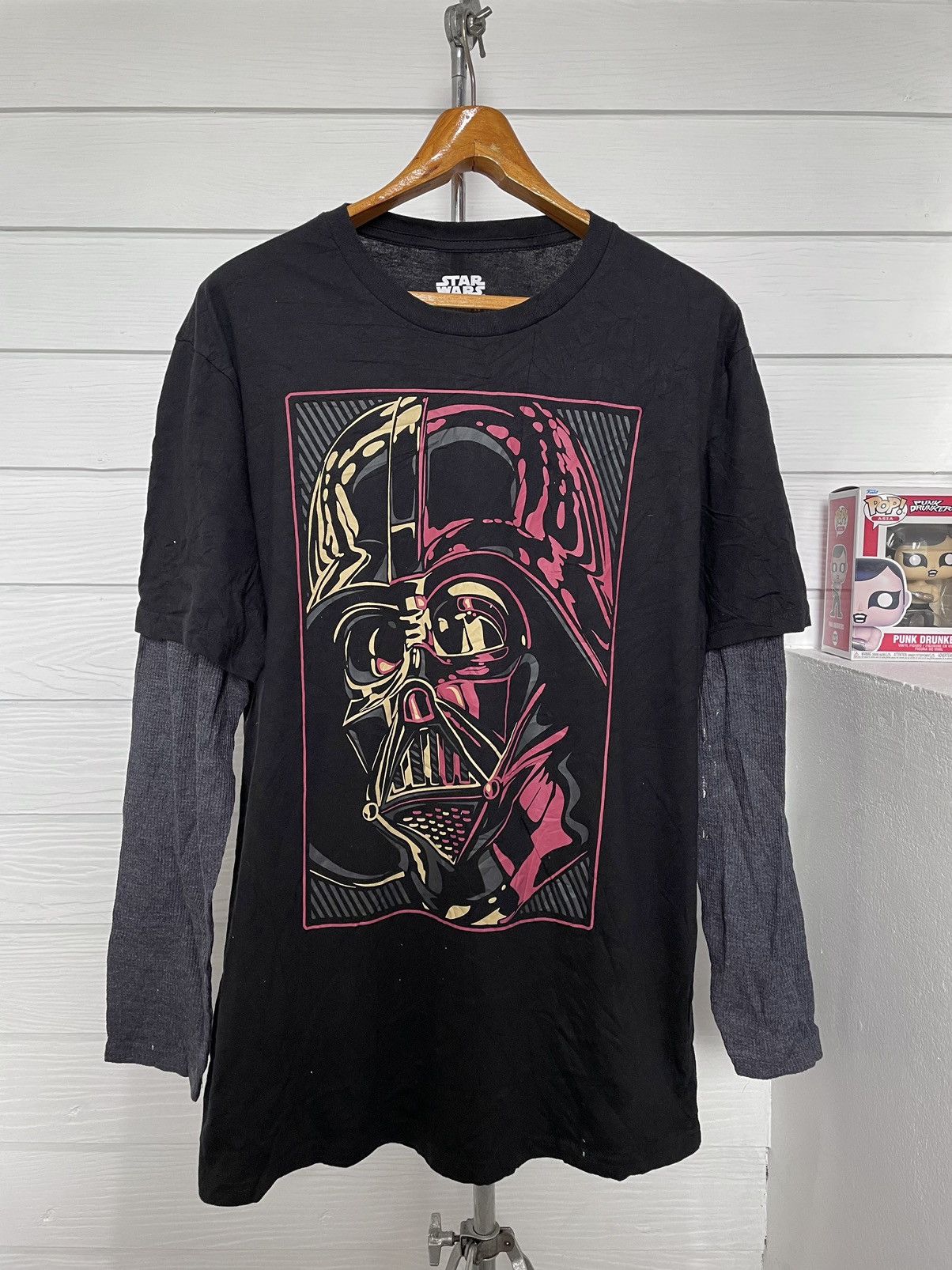 Star Wars STAR WARS DARTH VADER LONG SLEEVE Size US XL / EU 56 / 4 - 1 Thumbnail