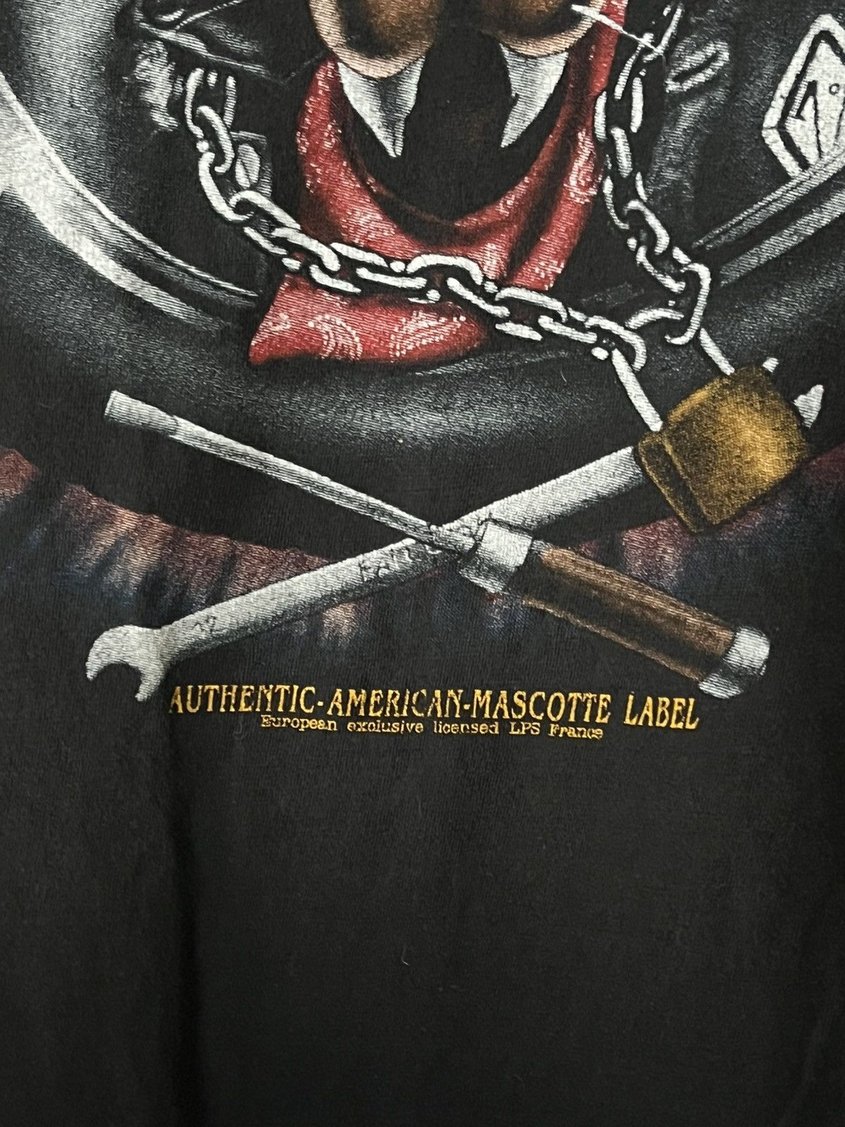 Vintage Vintage 90s Wild Street Biker Tee Authentic American Size US L / EU 52-54 / 3 - 2 Thumbnail