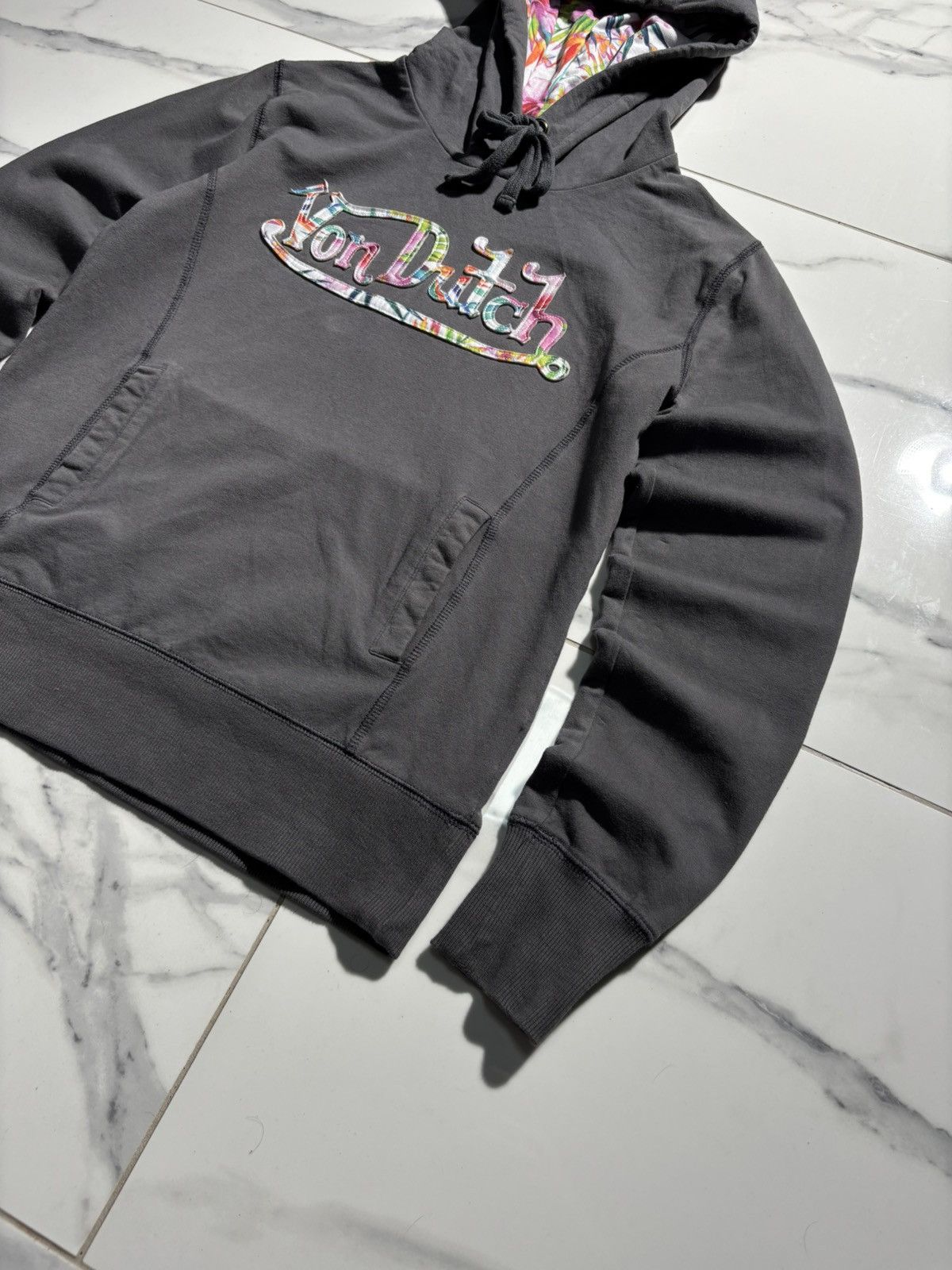 Von Dutch Y2K Von Dutch Hood Embroidered Logo Rap F ubu Style Ed Hardy Size L / US 10 / IT 46 - 3 Thumbnail