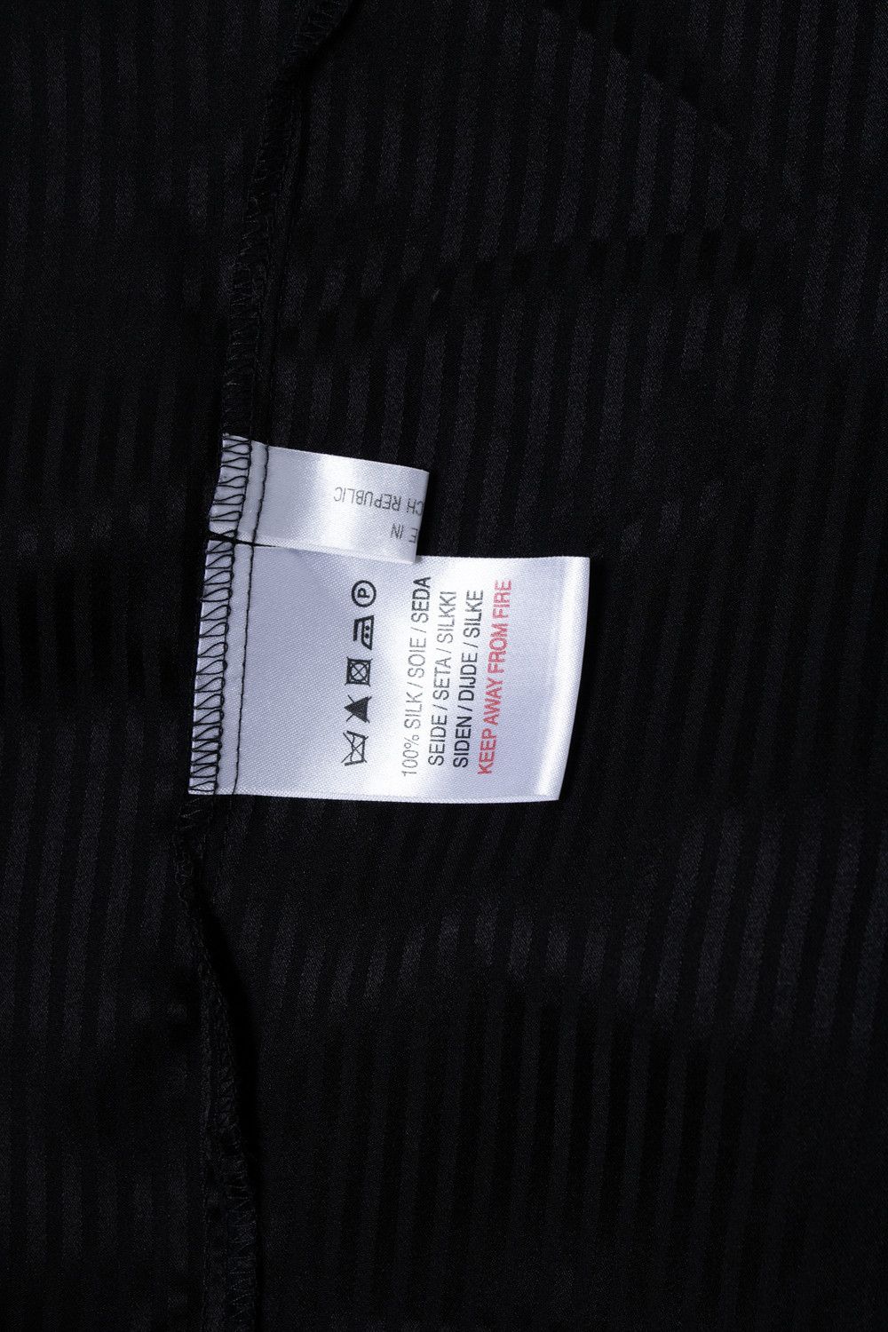 Derek Rose Derek Rose, striped black bedroom jacket Size US L / EU 52-54 / 3 - 5 Thumbnail