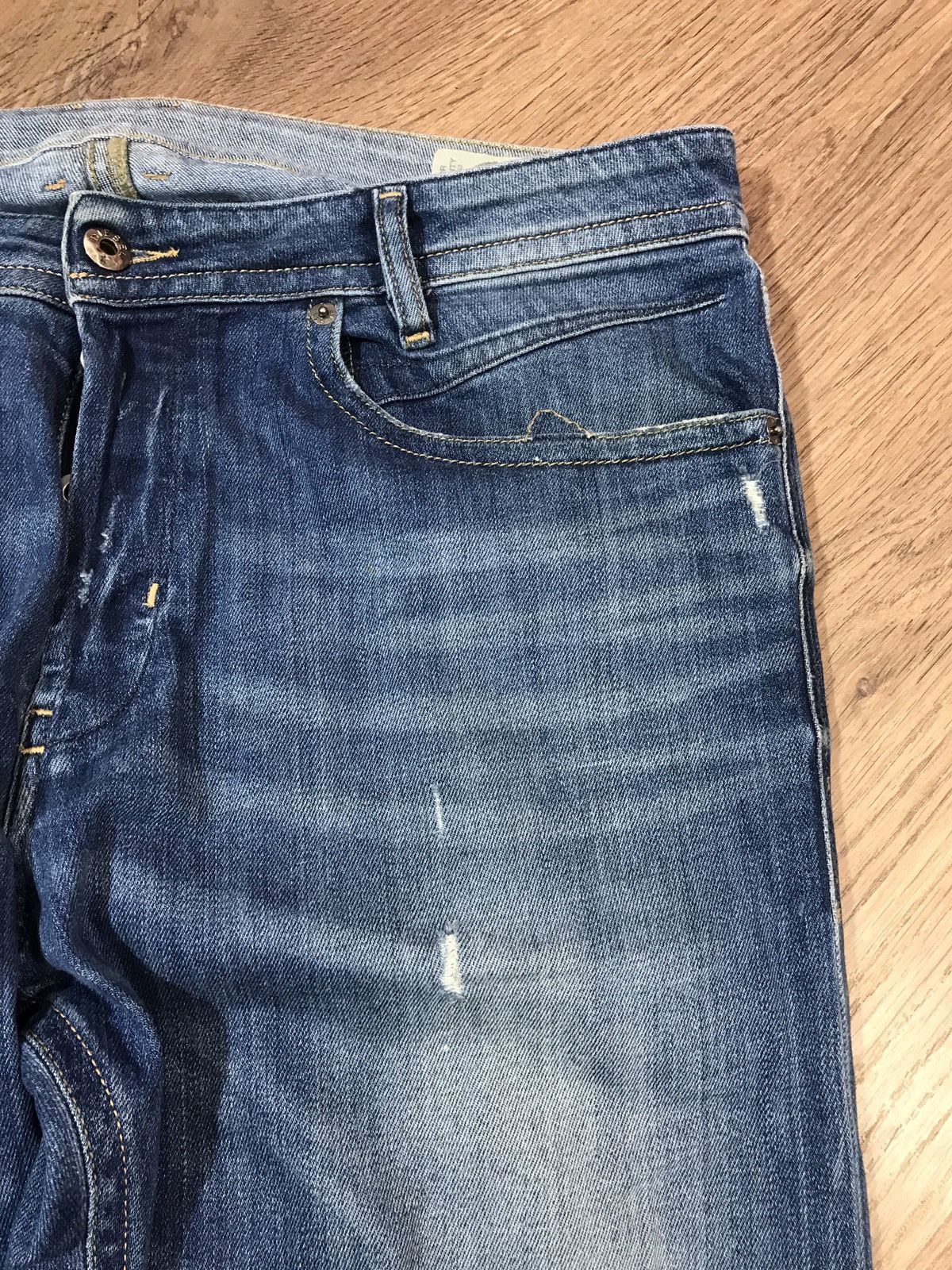 Diesel × Vintage Vintage Diesel Distressed Denim Pants Jeans Size US 36 / EU 52 - 5 Thumbnail