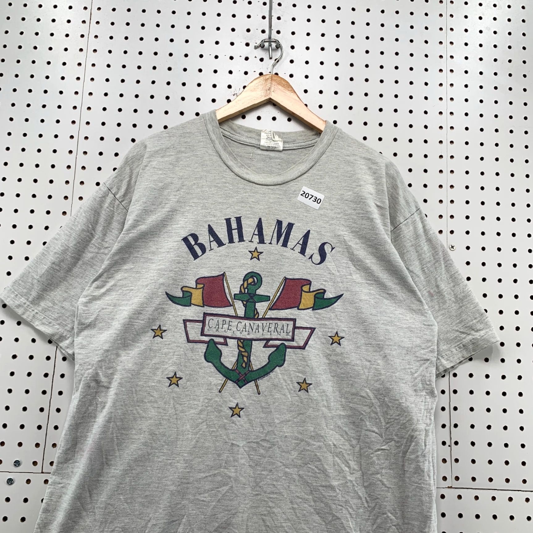 Vintage VINTAGE CHAMP Bahamas Shirt Gray Short Sleeve 2XL TEE Destination Mens Size US XXL / EU 58 / 5 - 5 Thumbnail
