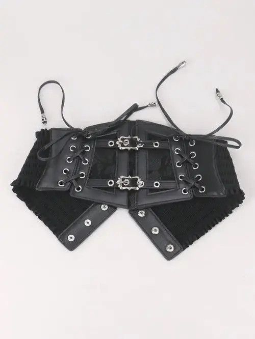 Other Women Grommet Lace Up Fashionable Corset Belt Size ONE SIZE - 3 Thumbnail