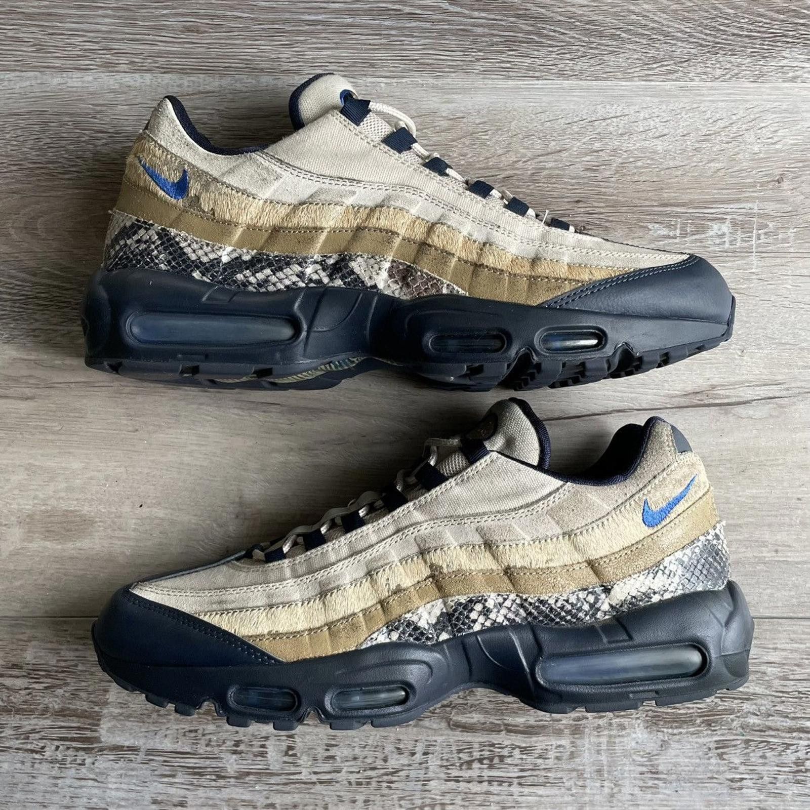Nike NIKE • Air Max '95 "Snakeskin Newsprint" (13M) Size US 13 / EU 46 - 2 Thumbnail