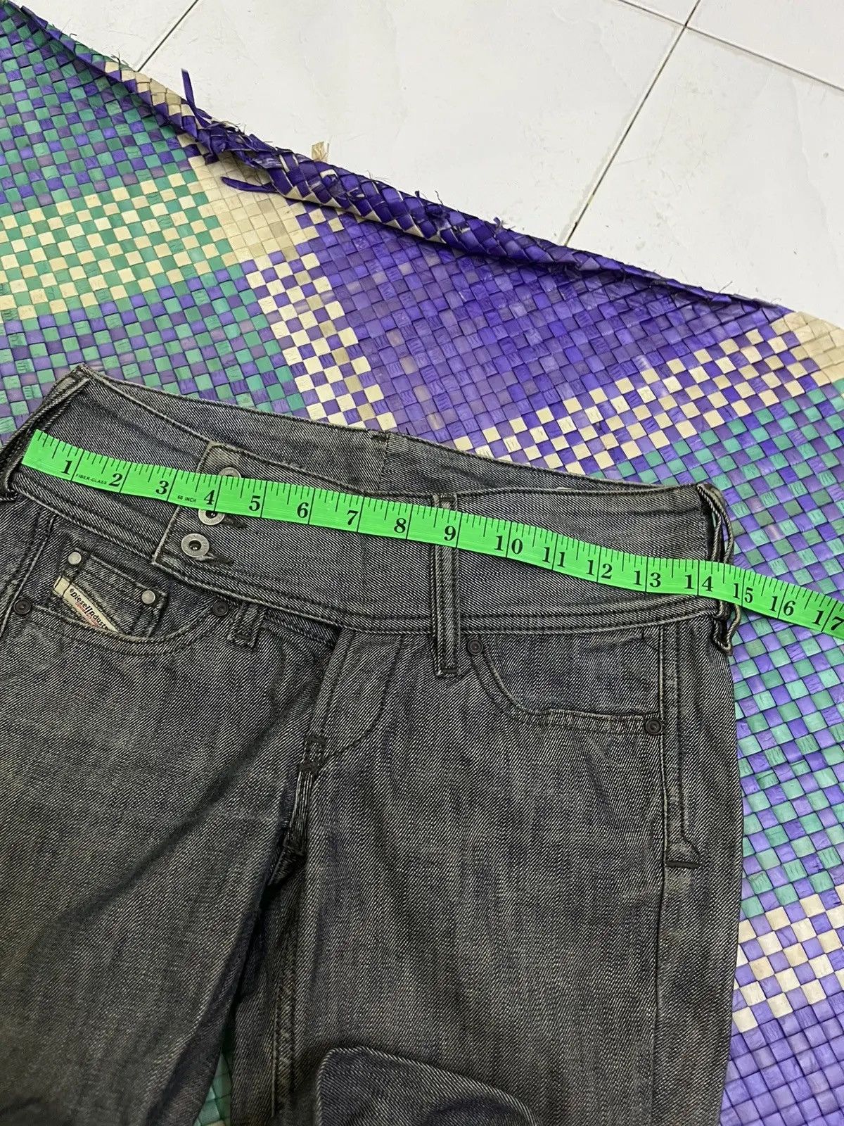 Diesel Diesel Side button Wide Leg Denim Size US 28 / EU 44 - 14 Thumbnail
