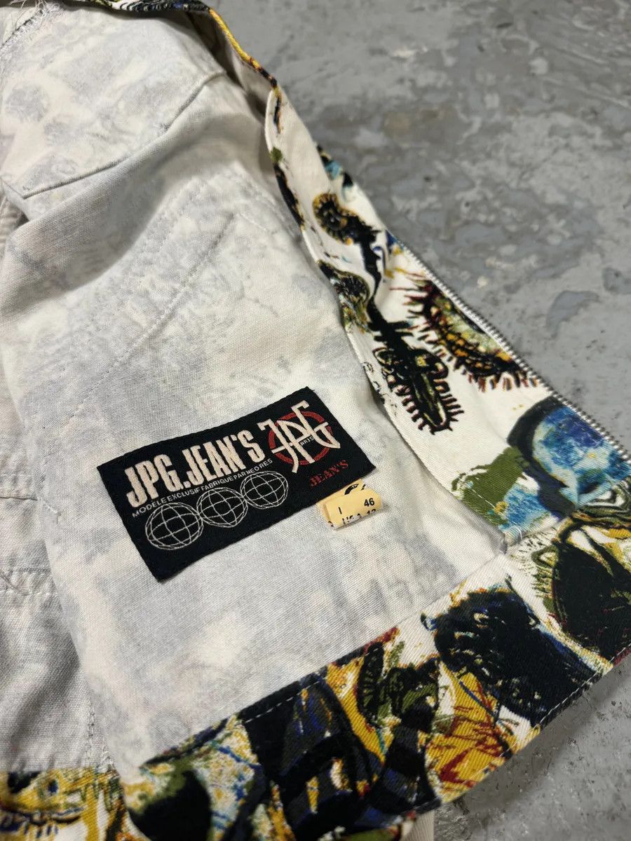 Jean Paul Gaultier SS2000 Jean Paul Gaultier Basquiat Zip-up Coach Jacket Size XS / US 0-2 / IT 36-38 - 8 Thumbnail