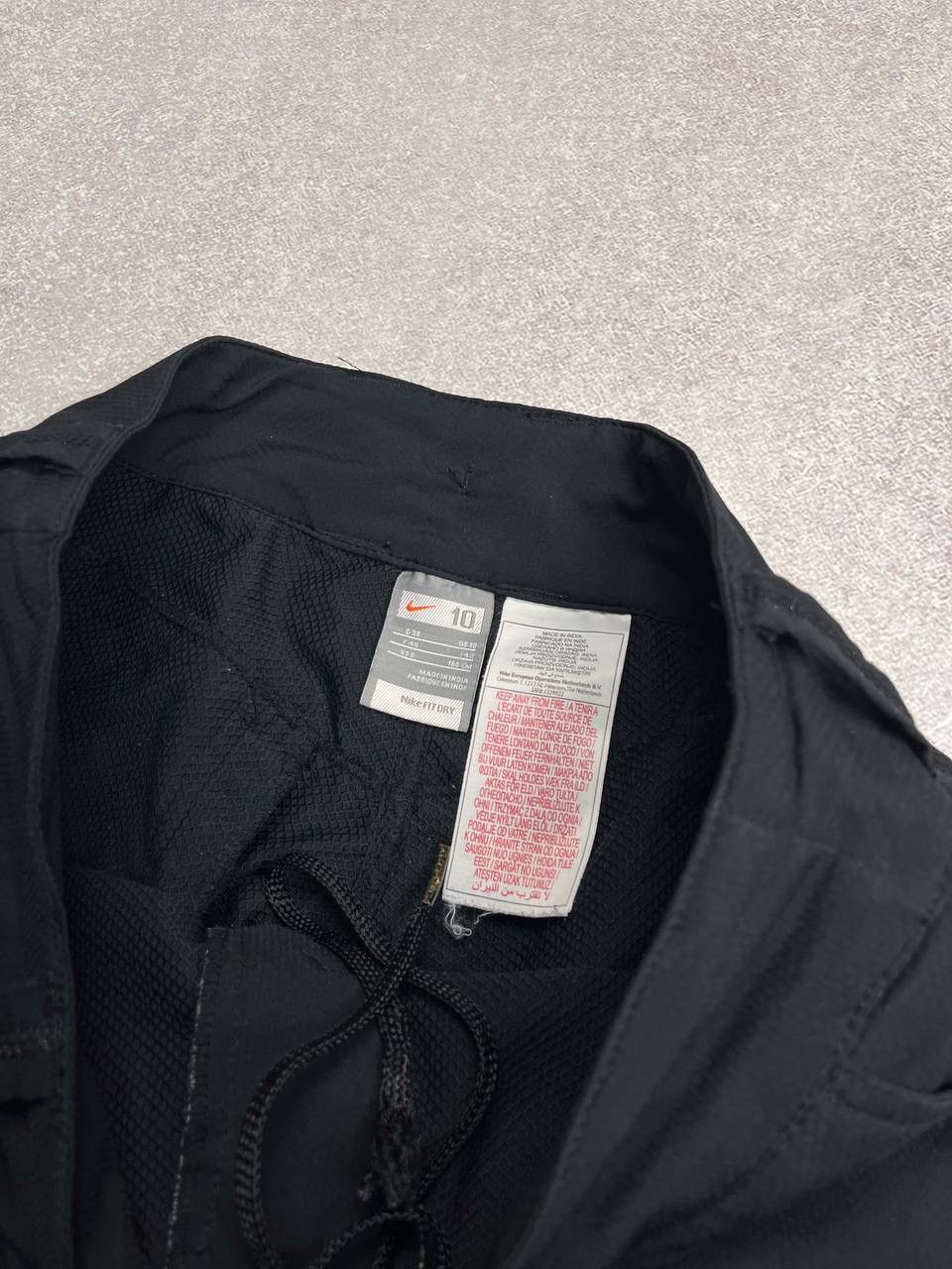 Nike × Vintage Vintage Nike Swoosh Baggy Trackpants Y2K L Size US 34 / EU 50 - 4 Thumbnail