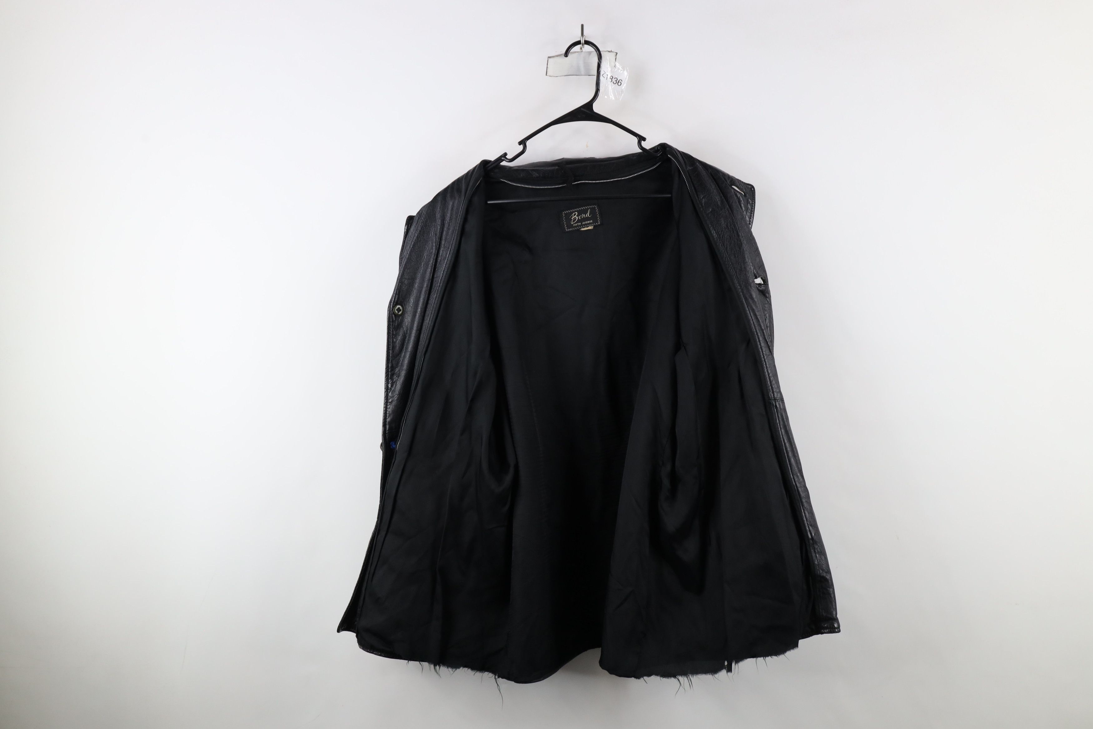 Vintage Vintage 60s 70s Streetwear Leather Button Shirt Jacket USA Size US XL / EU 56 / 4 - 9 Thumbnail