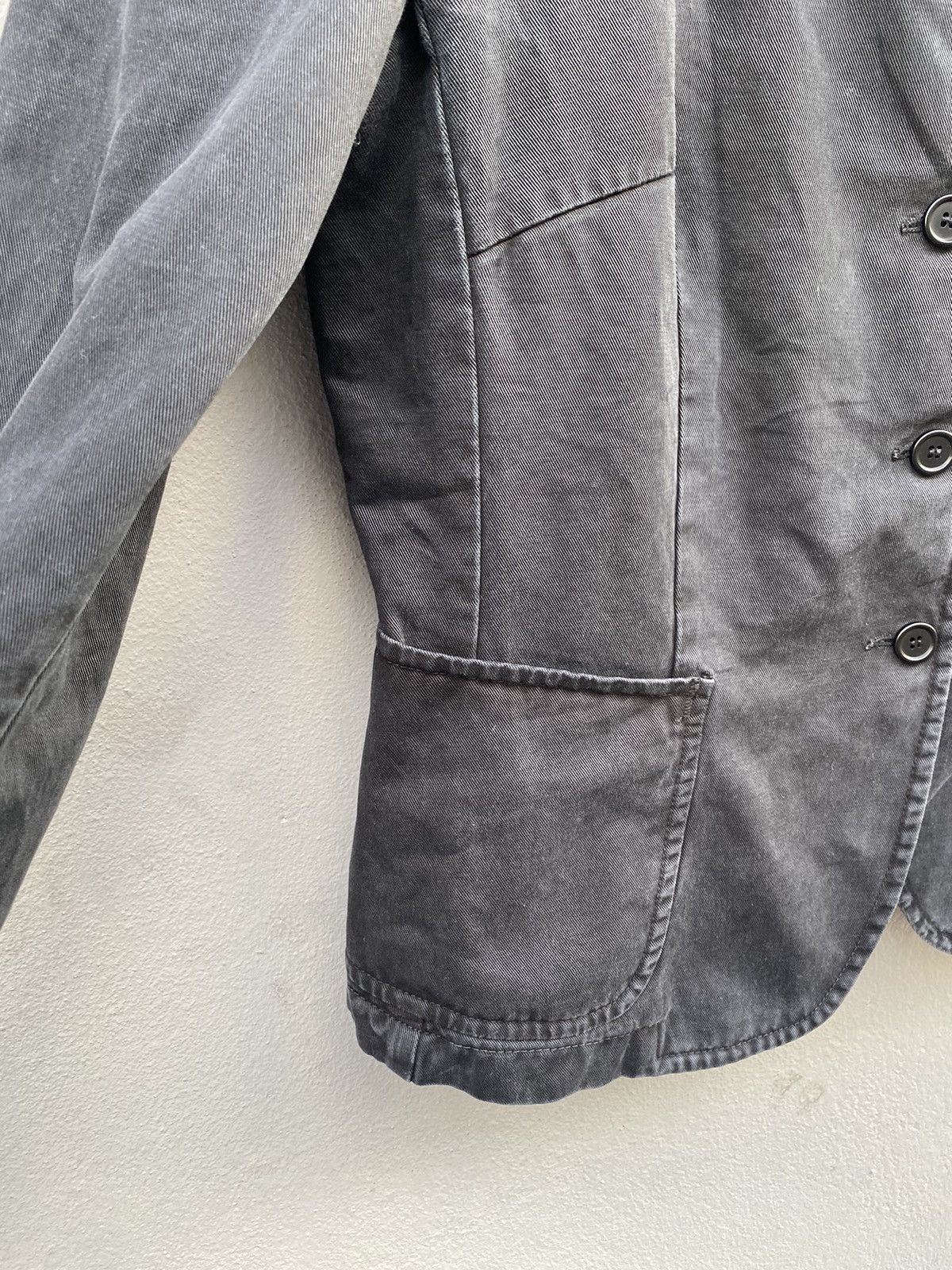 Designer × Neil Barrett 🔥Neil Barrett Faded Biker Jacket “Made in ITALY 🇮🇹” Size M / US 6-8 / IT 42-44 - 7 Thumbnail