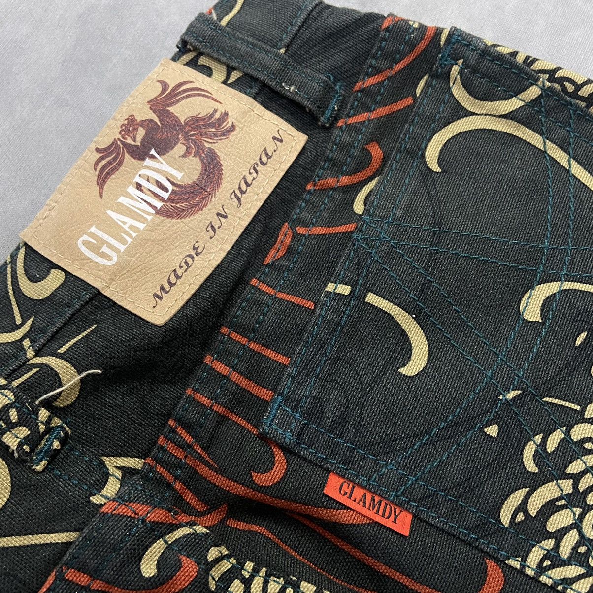 Hysteric Glamour 2000s Glamdy - Japanese Floral Printed Flare Denim Lgb Ifsix Size 25" / US 0 / IT 36 - 8 Thumbnail