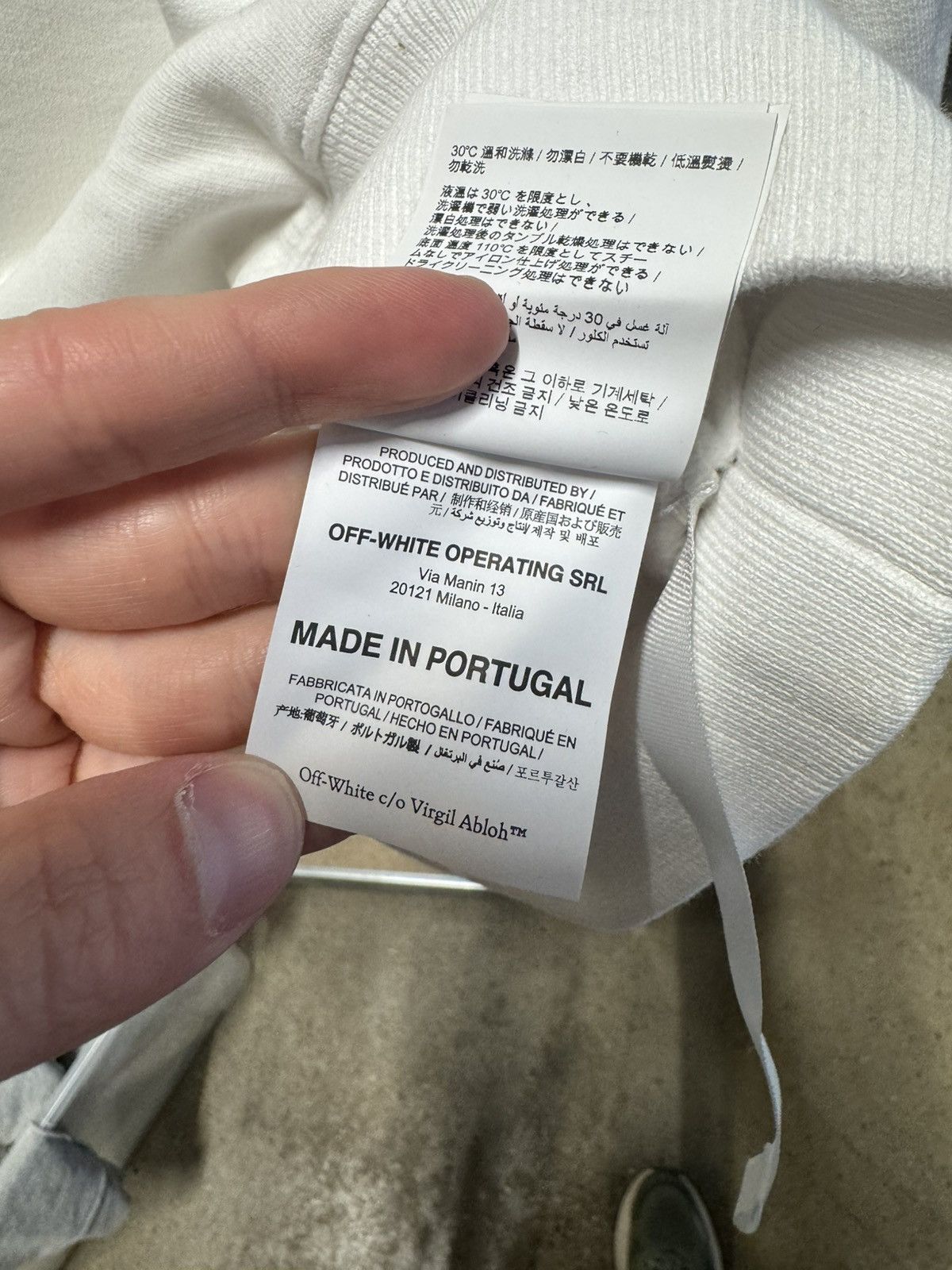 Off-White Off-White Pivot Arrow Sweatshirt NEW 650$ Size US L / EU 52-54 / 3 - 6 Thumbnail