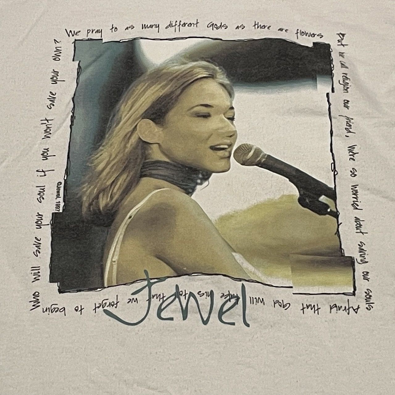 Band Tees × Rap Tees × Vintage Rare Vintage Jewel Band Tour Tee Size US L / EU 52-54 / 3 - 2 Thumbnail