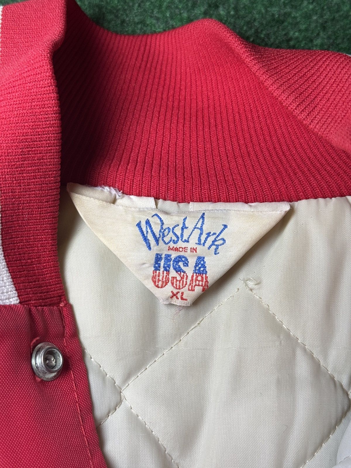 Chalk Line × NBA × Vintage Vintage 80s 90s Chicago Bulls Satin Wendy XL Jacket Size US XL / EU 56 / 4 - 3 Thumbnail