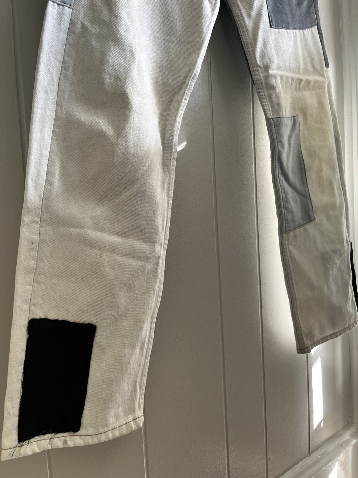 Off-White Off White x Levis Patchwork Vintage Denim Size US 29 - 4 Thumbnail