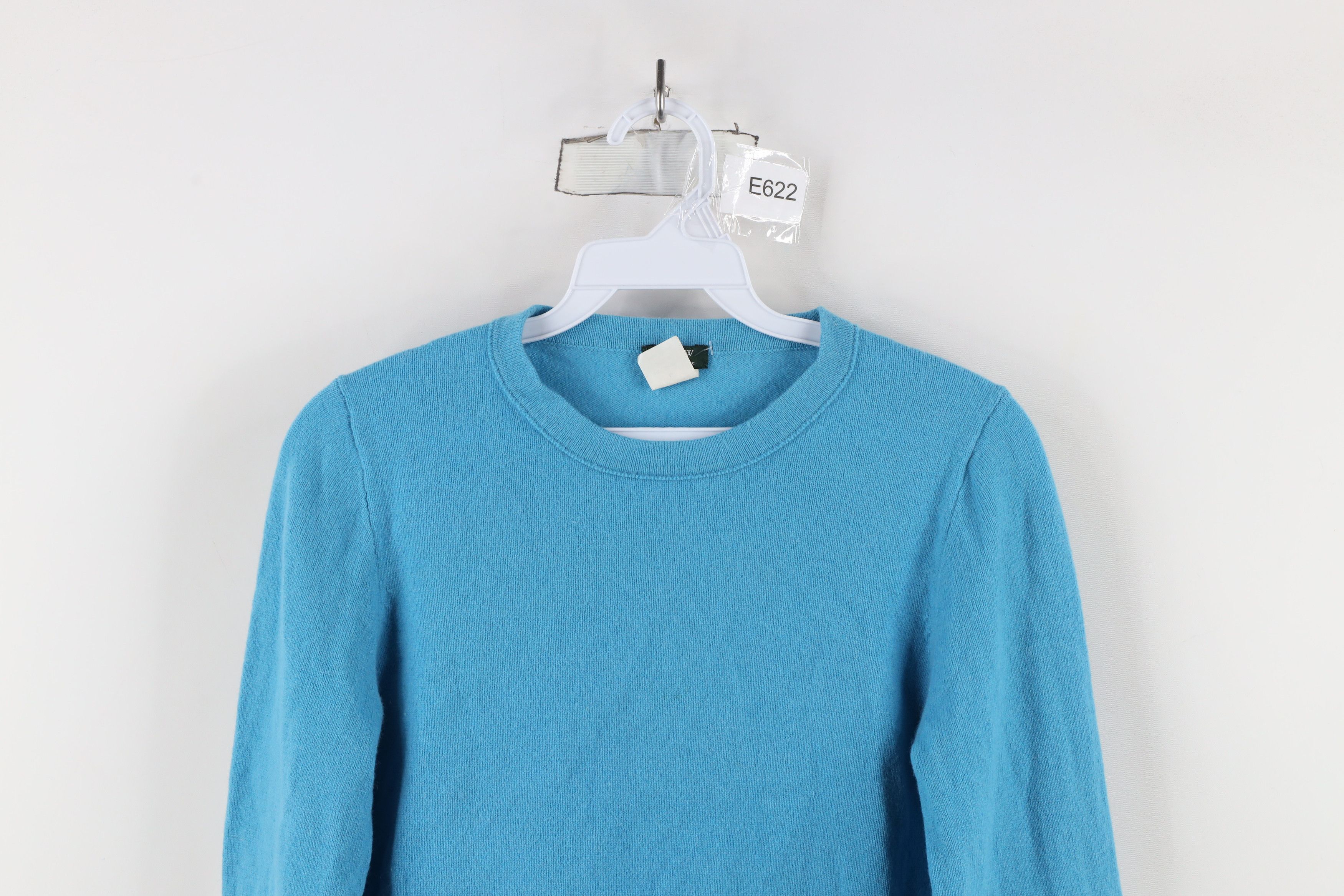 J.Crew × Vintage Vintage J Crew Blank Soft Cashmere Marled Knit Sweater Blue Size M / US 6-8 / IT 42-44 - 2 Thumbnail