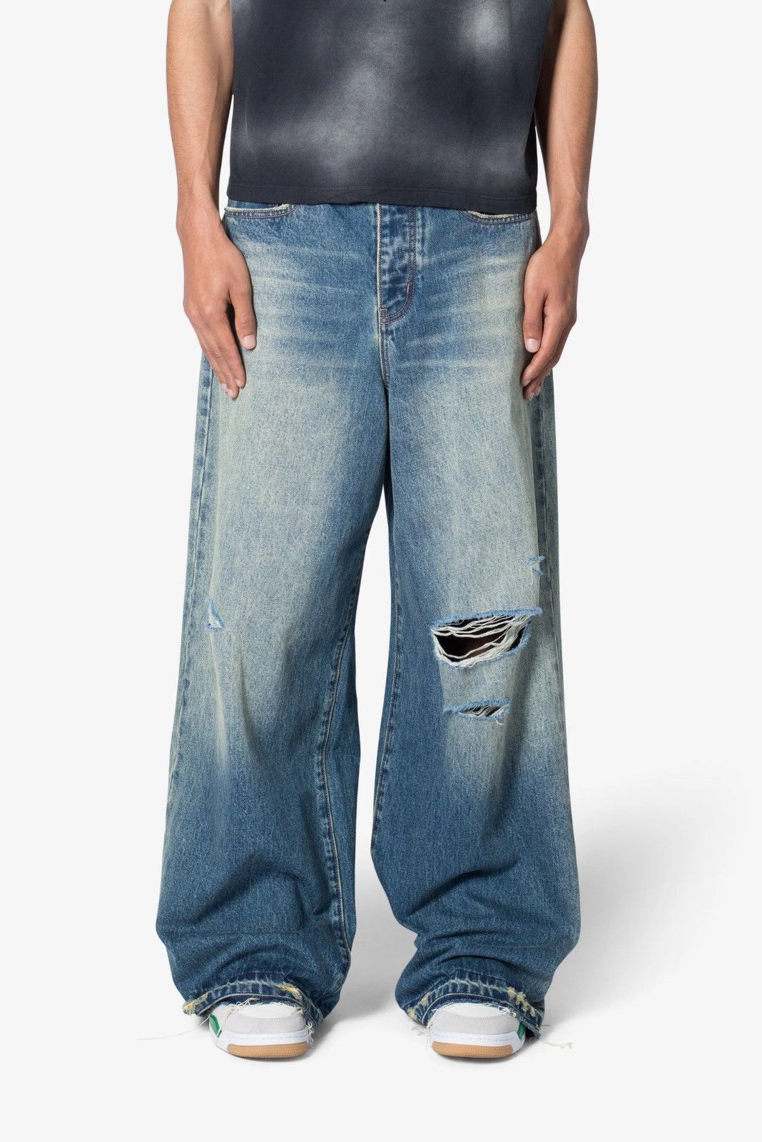 MNML Baggy Rave Denim Size US 30 / EU 46 - 7 Thumbnail