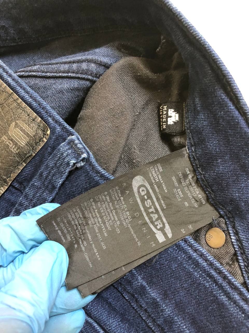 G-Star G-Star DEFEND SUPER SLIM Tapered Denim Jeans Pants Size US 30 / EU 46 - 3 Thumbnail