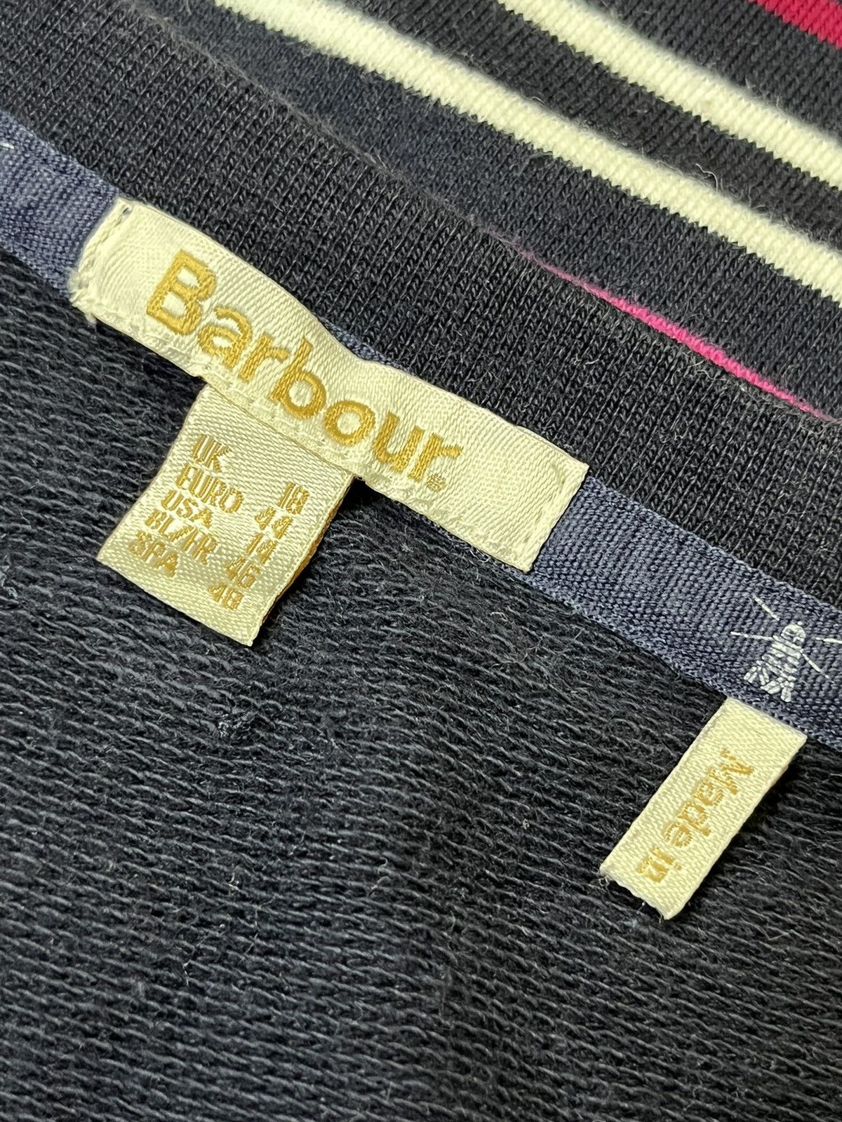 Barbour NICE🔥BARBOUR BAGGY STYLE STRIPED PULLOVER SWEATSHIRT Size US L / EU 52-54 / 3 - 10 Thumbnail