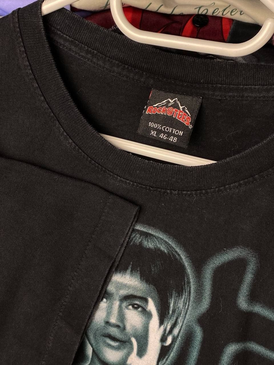 Vintage Vintage Bruce Lee "The Dragon" 90s Thai Bootleg Graphic Tee Size US XL / EU 56 / 4 - 5 Thumbnail