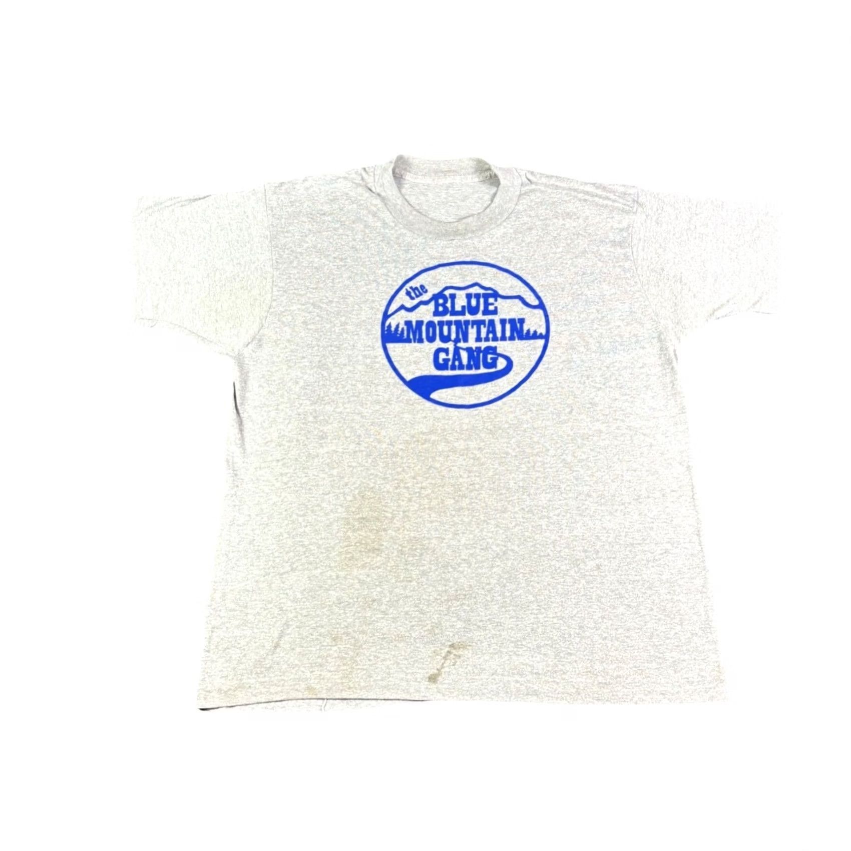 Vintage VINTAGE The Blue Mountain Gang Graphic T-Shirt Gray L Men Short Sleeve Cotton 1990s Graphic Tee Grunge Dec 1990s Shirt Mens Size US L / EU 52-54 / 3 - 2 Thumbnail