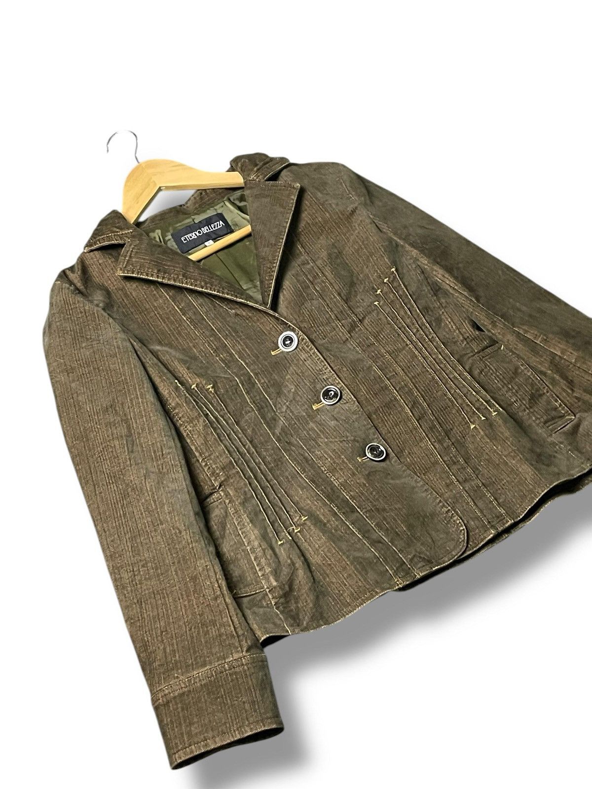 Japanese Brand Eterno Belleza Brand Light Jacket (6) Size US XXS / EU 40 - 6 Thumbnail