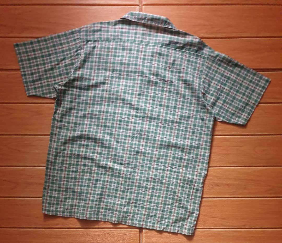 Japanese Brand Tsukinotomo checkered green Shirt Size US L / EU 52-54 / 3 - 7 Thumbnail