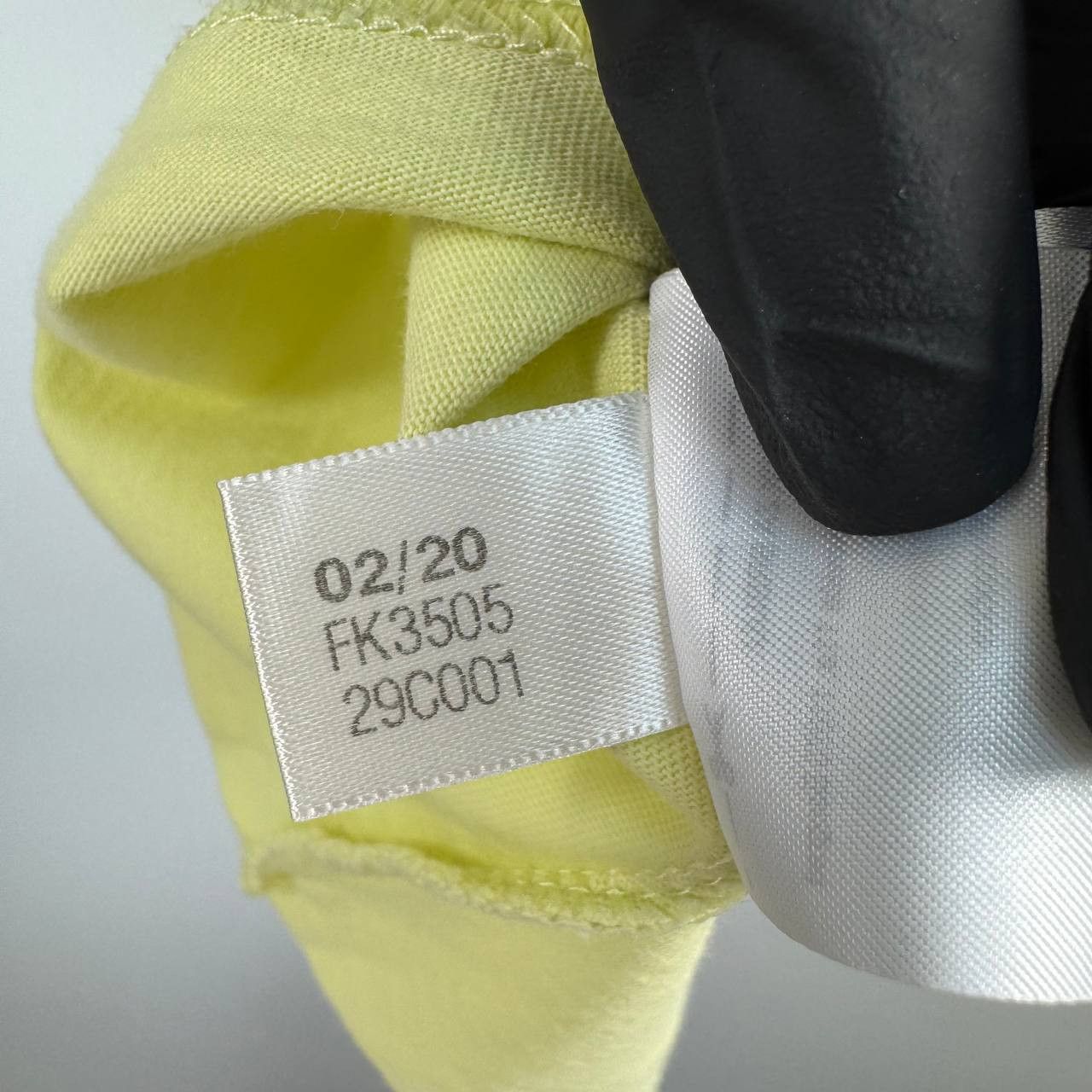 Adidas Adidas Big Logo T-Shirt FK3505 Yellow Mens Size L Size US L / EU 52-54 / 3 - 8 Thumbnail