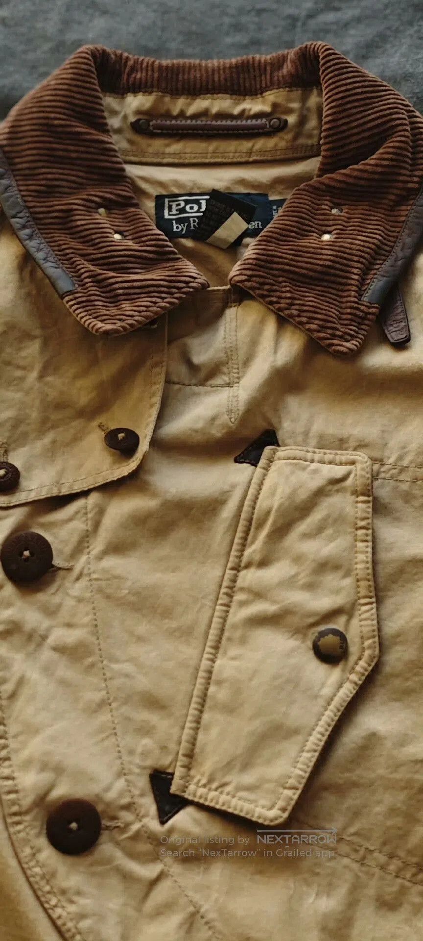 Polo Ralph Lauren Ralph Lauren Vintage Waxed Cotton Trench Coat. Size US M / EU 48-50 / 2 - 4 Thumbnail