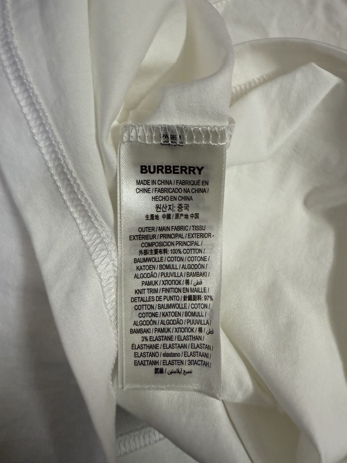 Burberry Burberry Tee circle Size US M / EU 48-50 / 2 - 5 Thumbnail