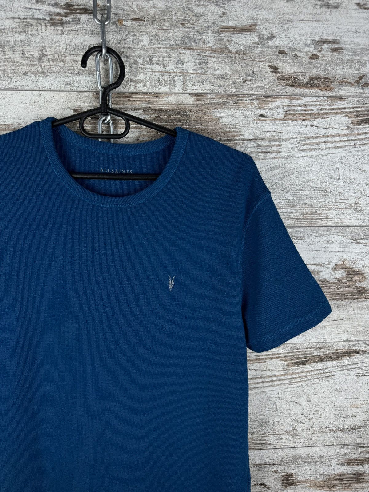 Allsaints Mens AllSaints T-shirt ss crew blue tee blue size M Size US M / EU 48-50 / 2 - 2 Thumbnail