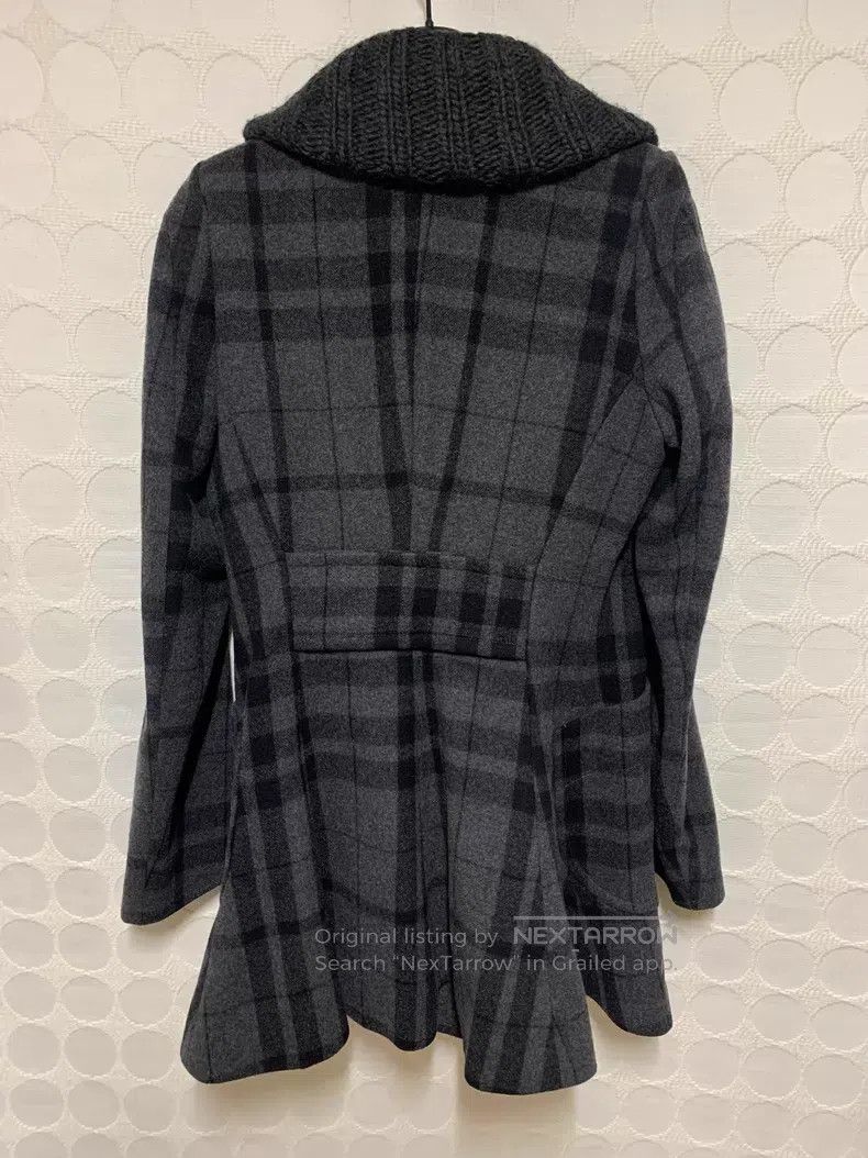 Vivienne Westwood Vivienne Westwood Gray Plaid Double-Breasted Coat Size M / US 6-8 / IT 42-44 - 5 Thumbnail
