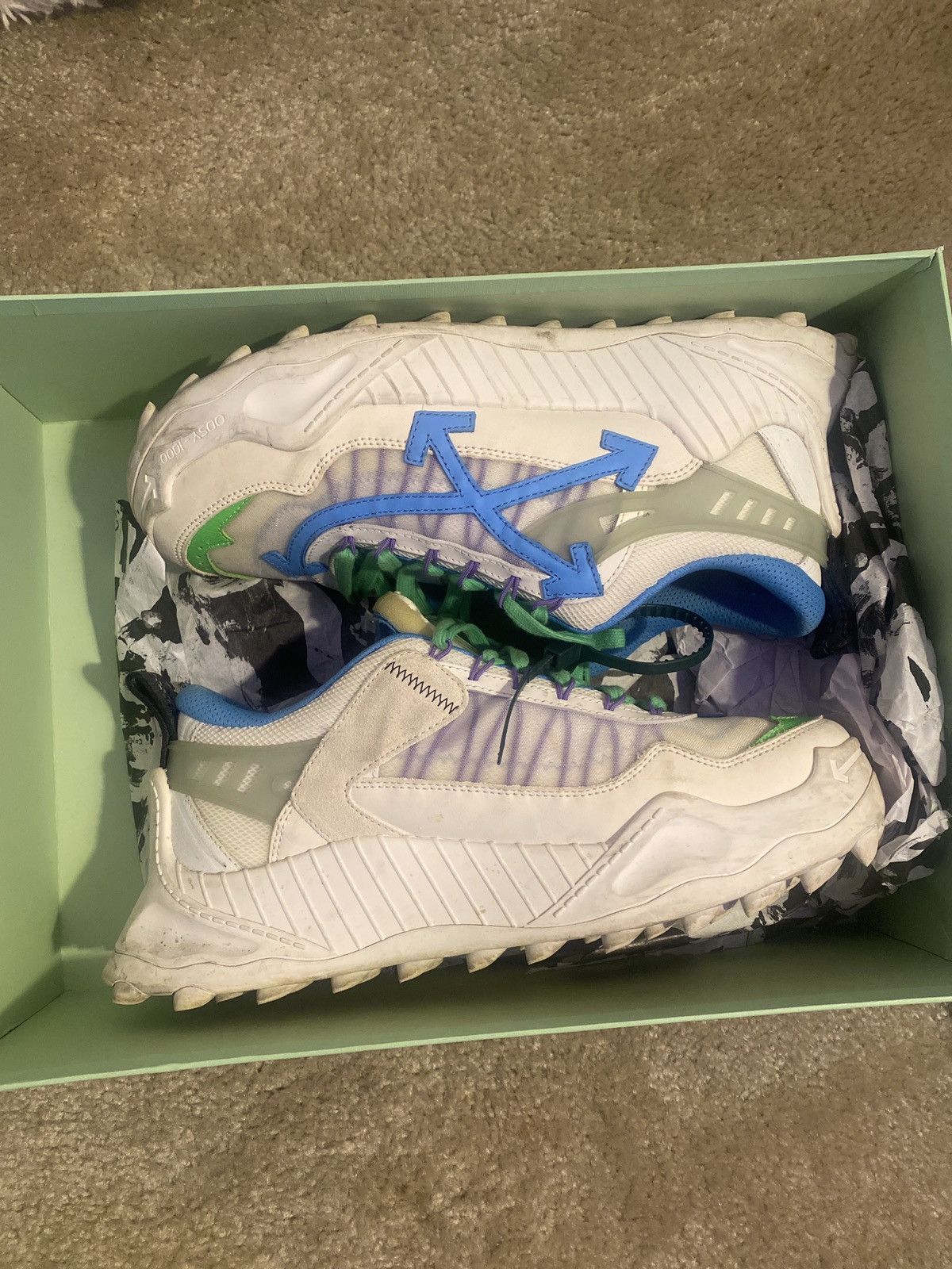Off-White Off-white odsy 3000 Size US 11 / EU 44 - 5 Thumbnail