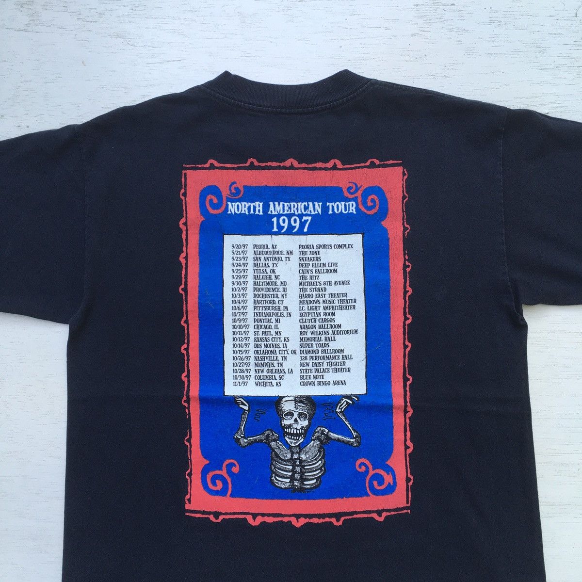 Band Tees 90s 1997 Vintage The Offspring North American Tour Size US M / EU 48-50 / 2 - 15 Thumbnail
