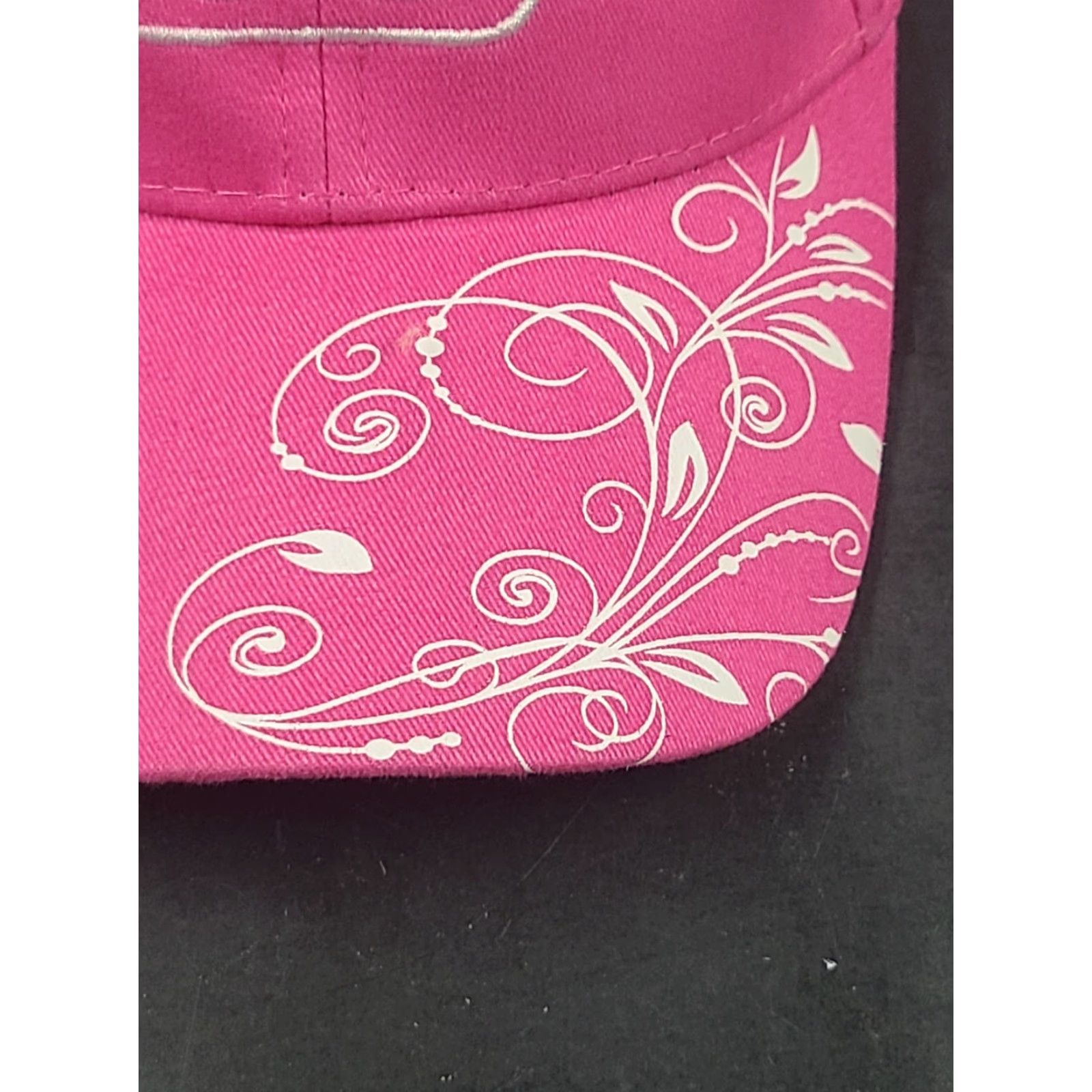 Vintage Dupont-Pioneer Women's Pink Designer Strapback Hat Cap Ballcap One Size Hat Cap Baseball Cap Casual Vintage No Size ONE SIZE - 3 Thumbnail
