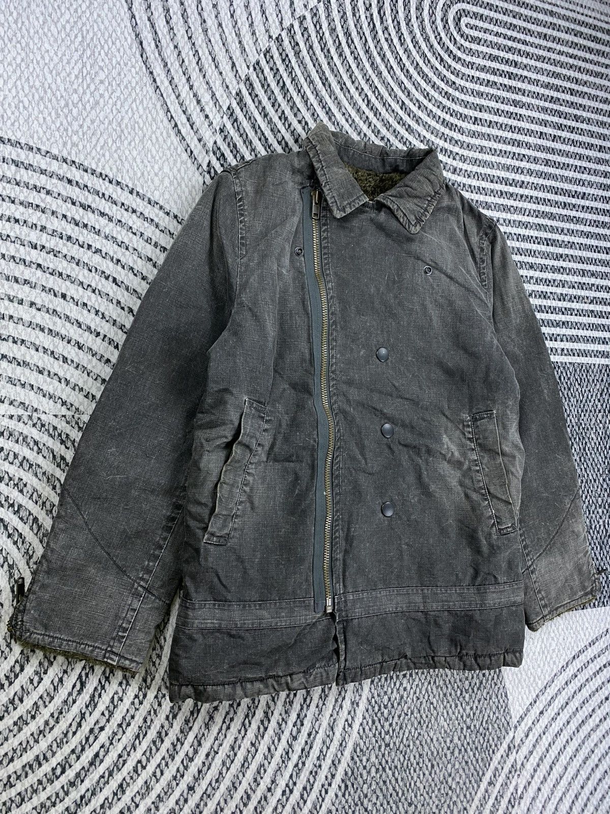 Johnbull Vintage Johnbull Sherpa Double Collar Denim Jacket Size US M / EU 48-50 / 2 - 3 Thumbnail