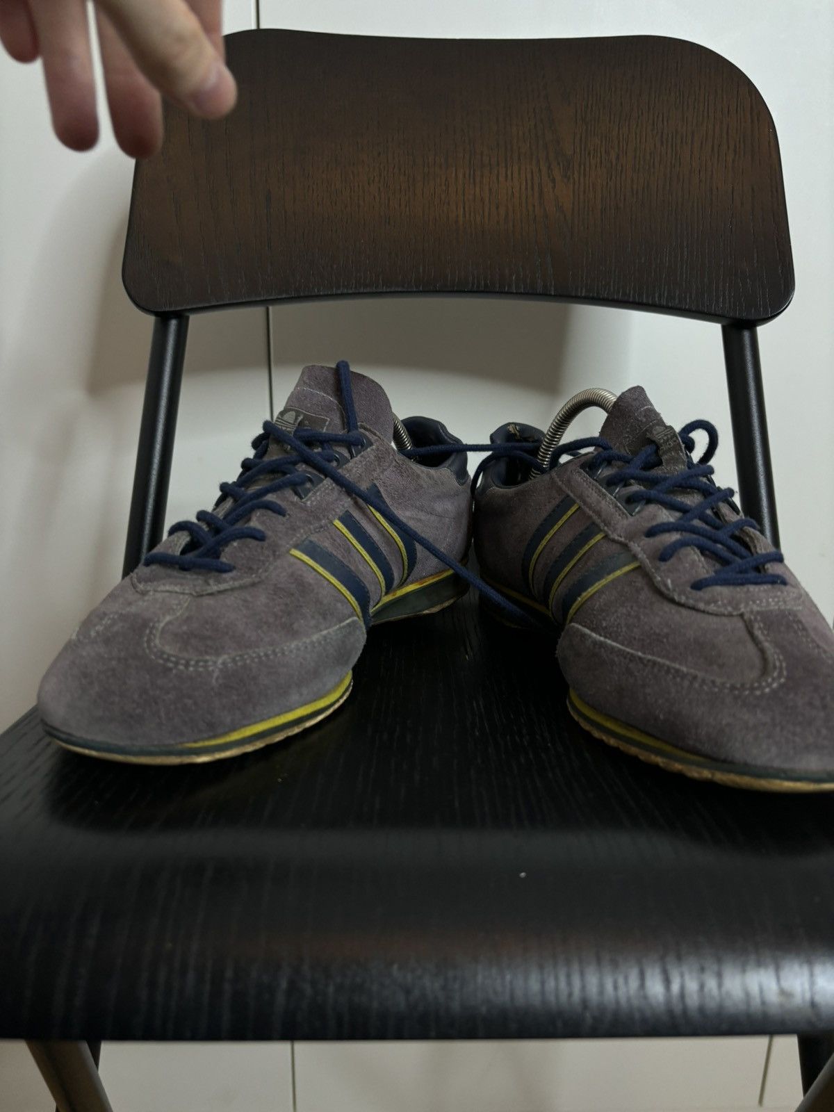 Adidas × Vintage Vintage 80th ADIDAS jeans sneakers Size US 9.5 / EU 42-43 - 8 Thumbnail