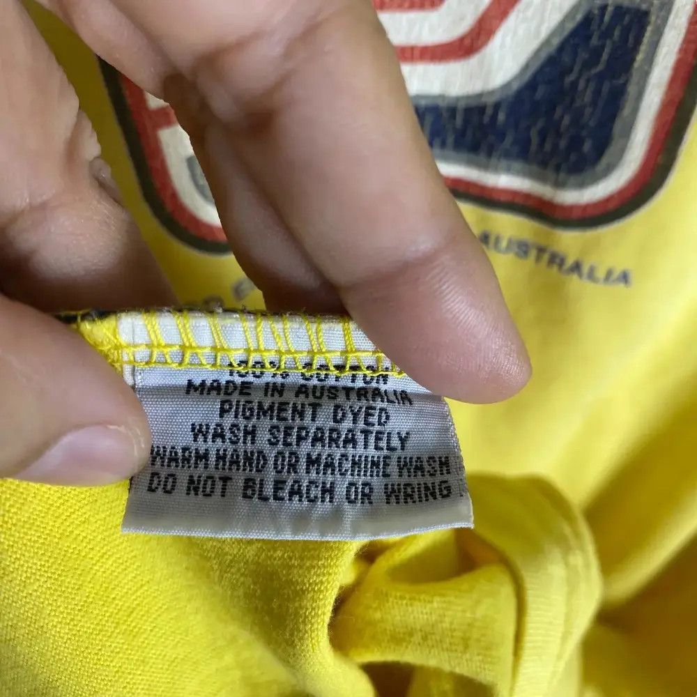 Vintage SD ESS 2000 Sydney Australia Logo Pigment Dyed Tee Shirt Size US M / EU 48-50 / 2 - 8 Thumbnail