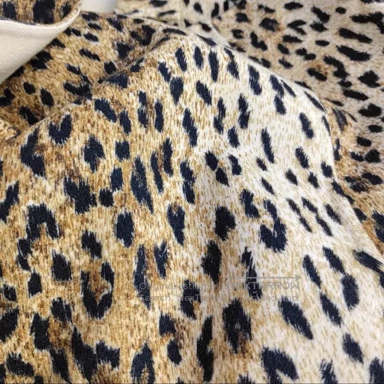 Valentino Valentino Leopard print wool coat Size XXS / US 00 / IT 34 - 5 Thumbnail