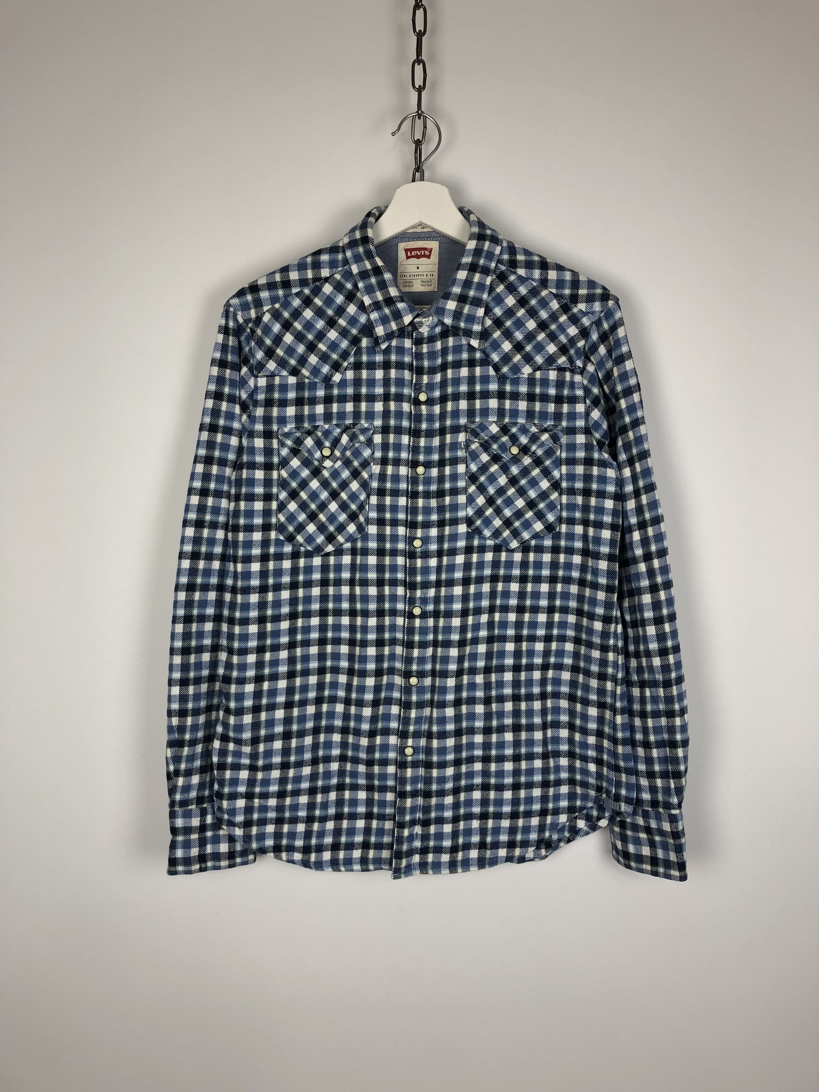 Levi's Levi's Check Shirt Snap Shirt Slim Fit size M Size US M / EU 48-50 / 2 - 1 Thumbnail