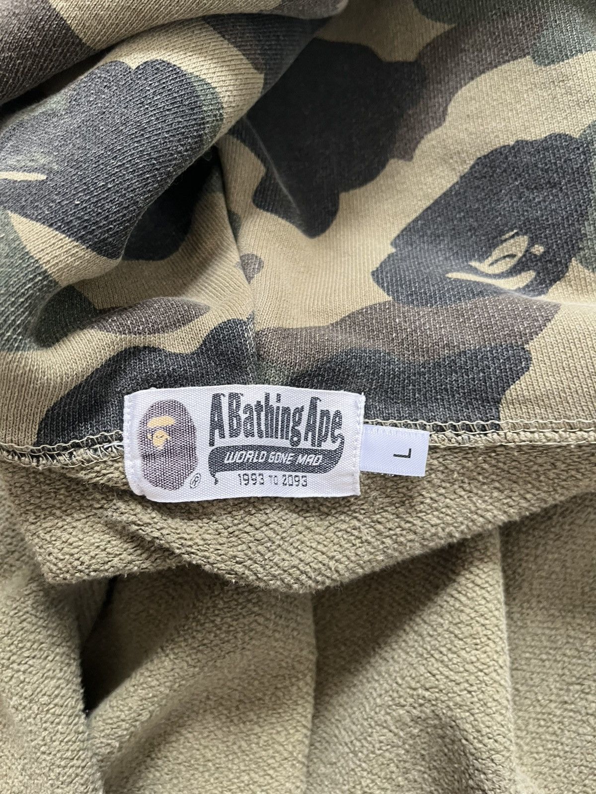 Bape Camo bape zip hoodie streetwear y2k swag rare designer Size US L / EU 52-54 / 3 - 7 Thumbnail