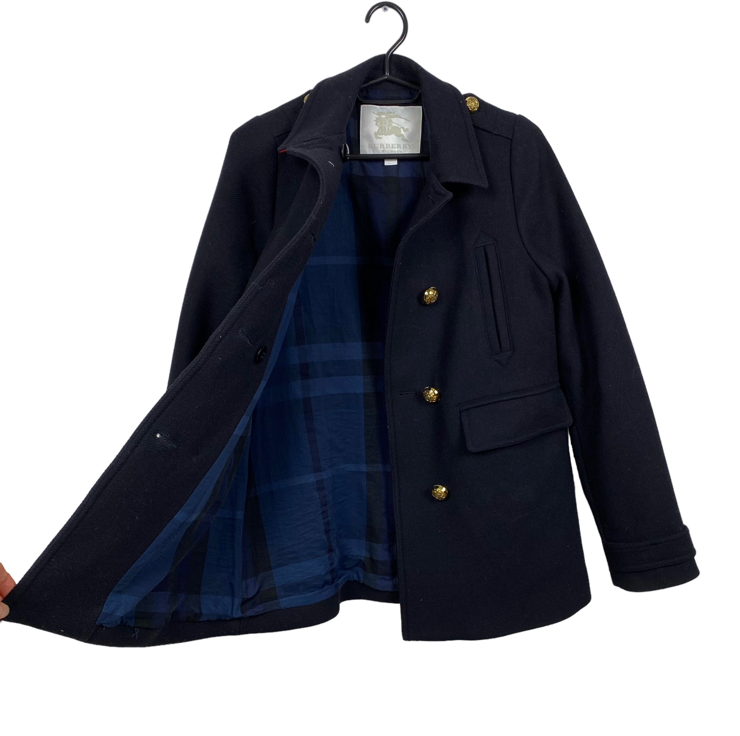 Burberry burberry coat wool size 14 anni - womens xs Size XS / US 0-2 / IT 36-38 - 10 Thumbnail