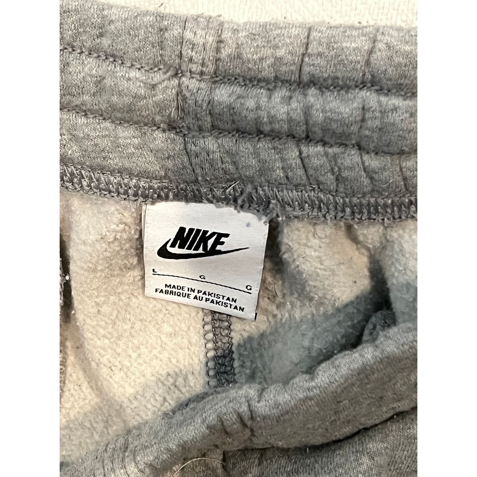 Nike Nike Gray Cuffed Ankle Sweatpants Mens Large Size US 36 / EU 52 - 3 Thumbnail