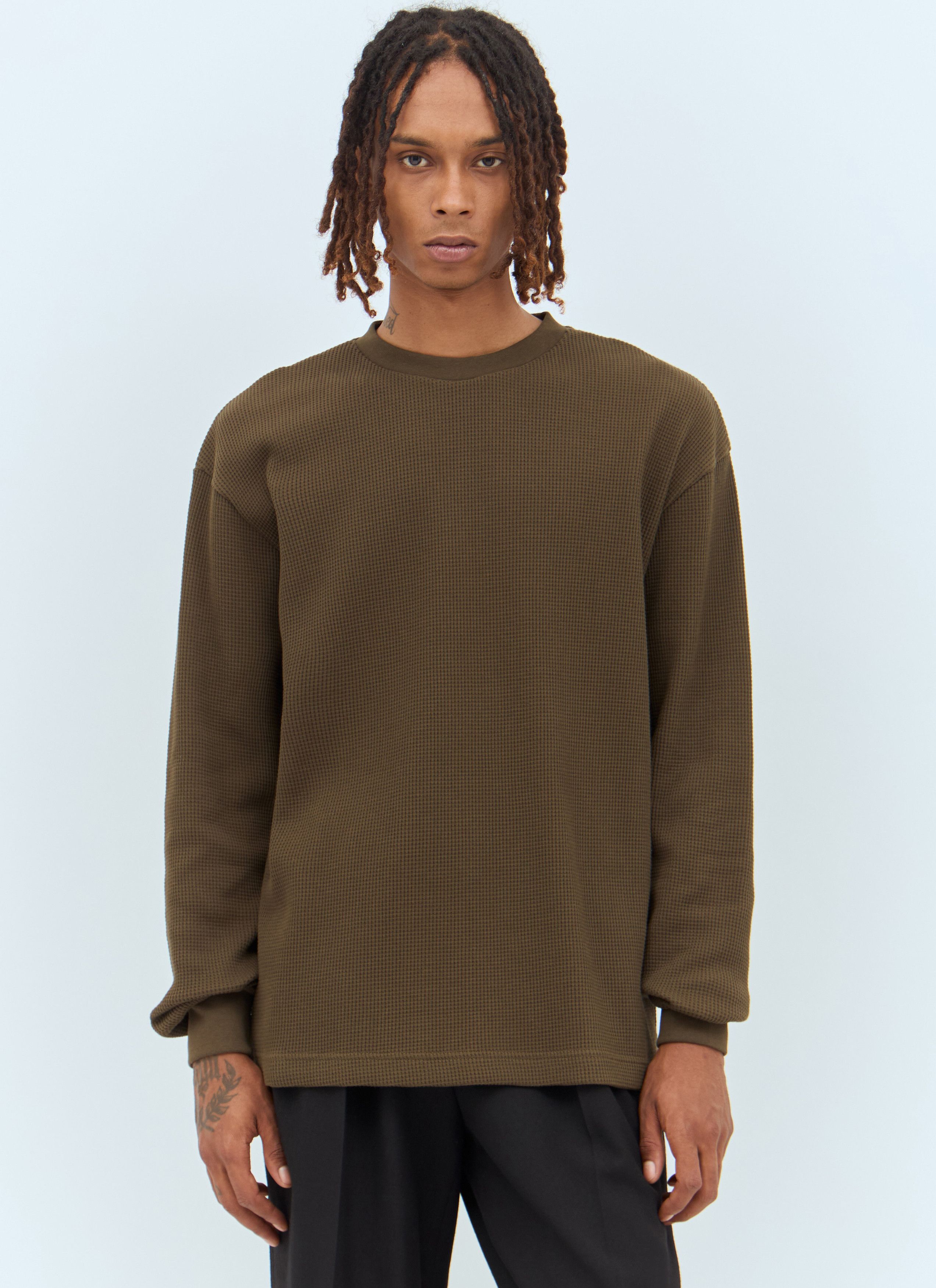 Burberry EKD Waffle Knit Top Size US XL / EU 56 / 4 - 1 Thumbnail